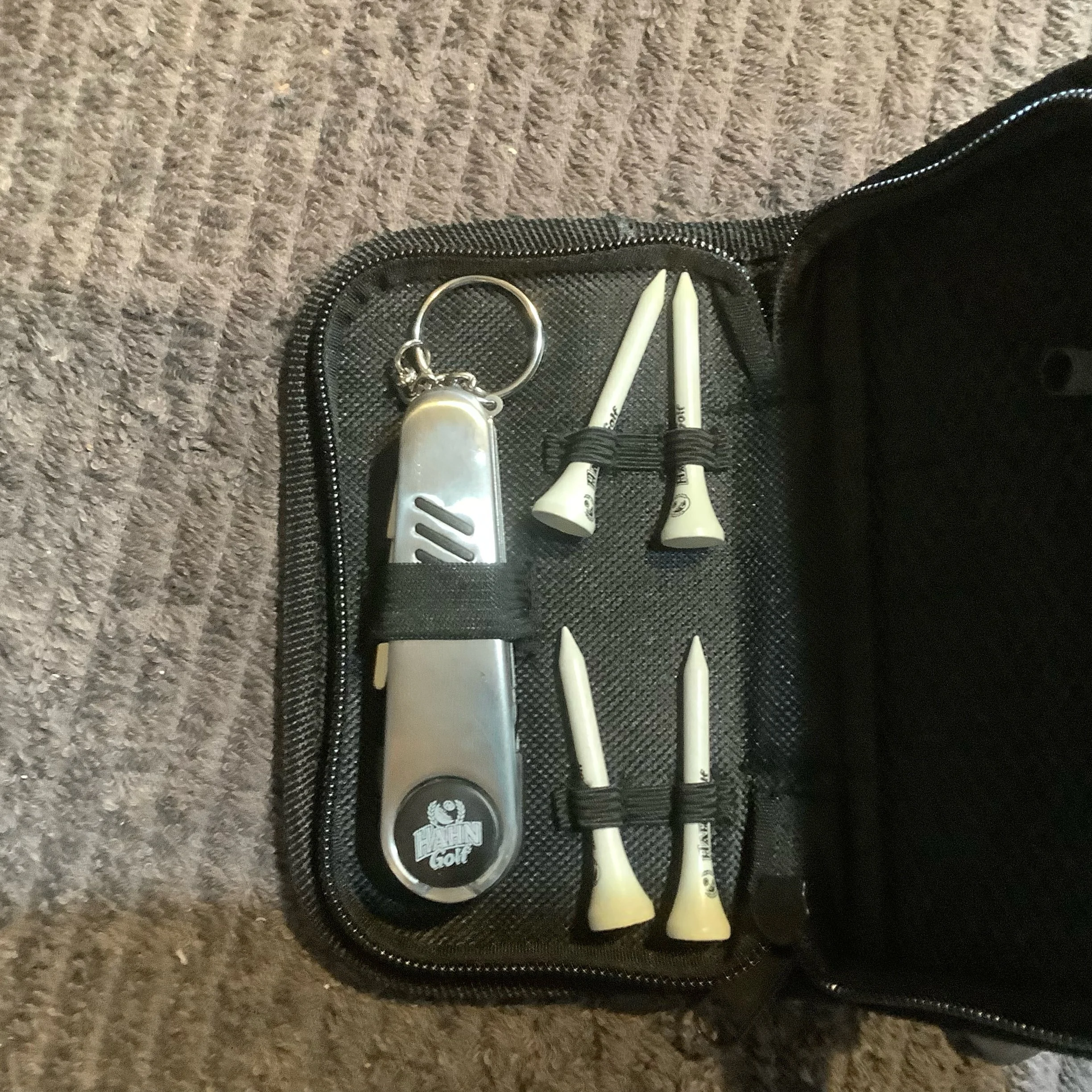 Hahn Golf Multi Purpose Golf Tool and Tees Gift Pack