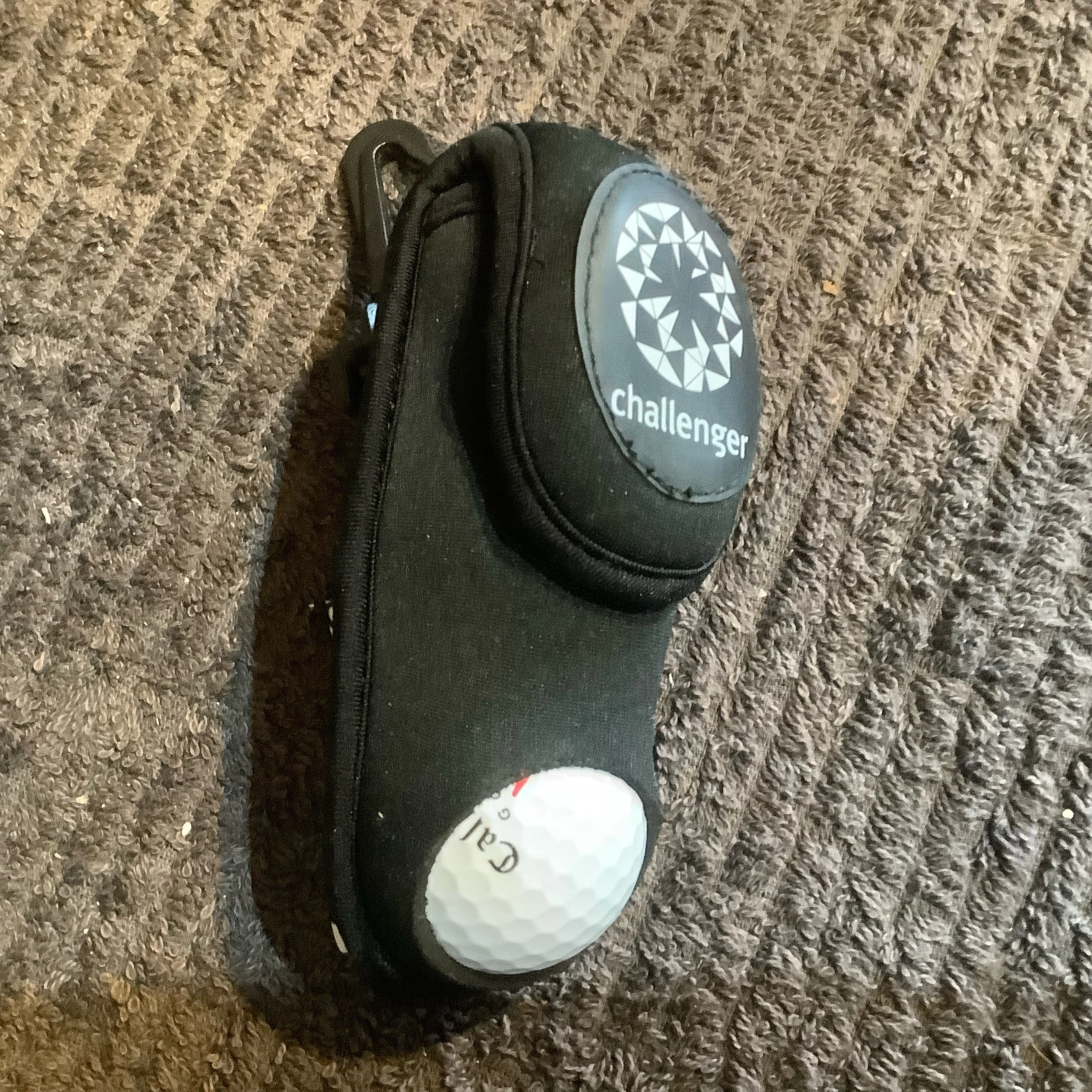 Challenger 3 Ball mini Golf Bag Tag