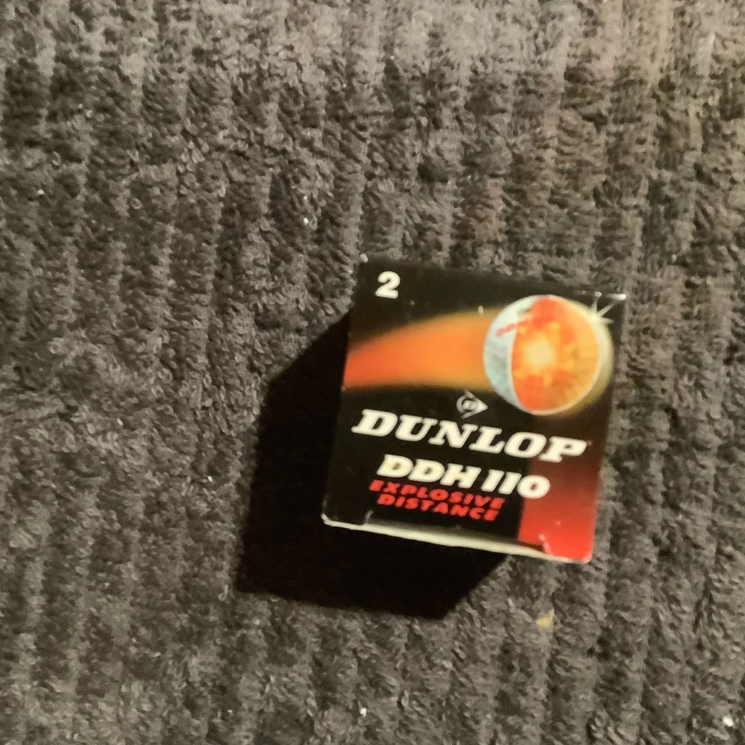 Dunlop DDH110 Explosive Distance Boxed Ball 