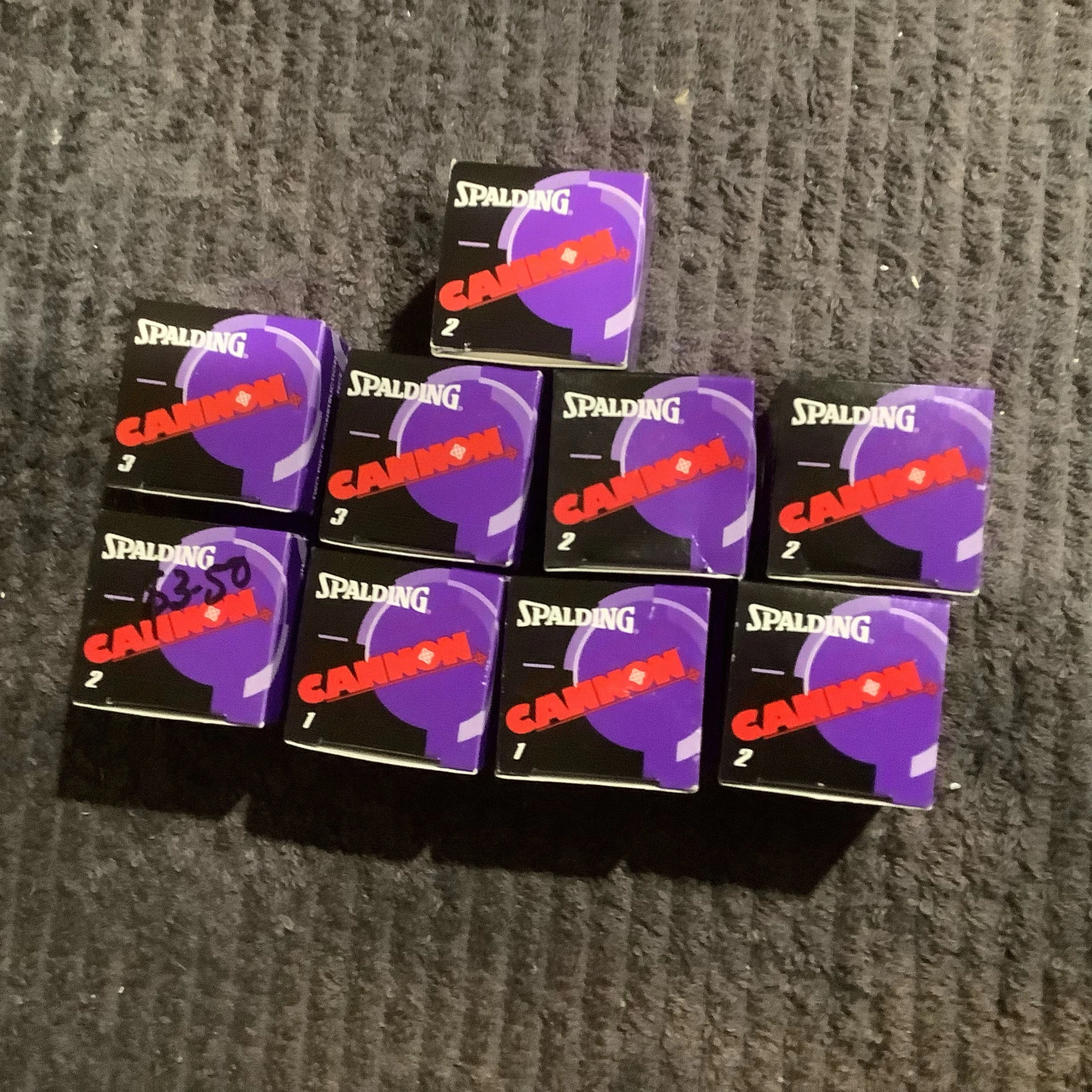 Spalding Cannon Boxed Balls