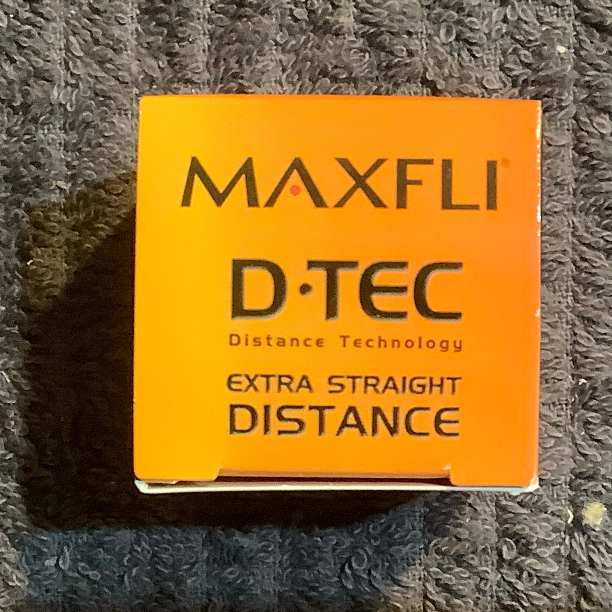 Maxfli D-TEC Extra Straight Distace Boxed Ball