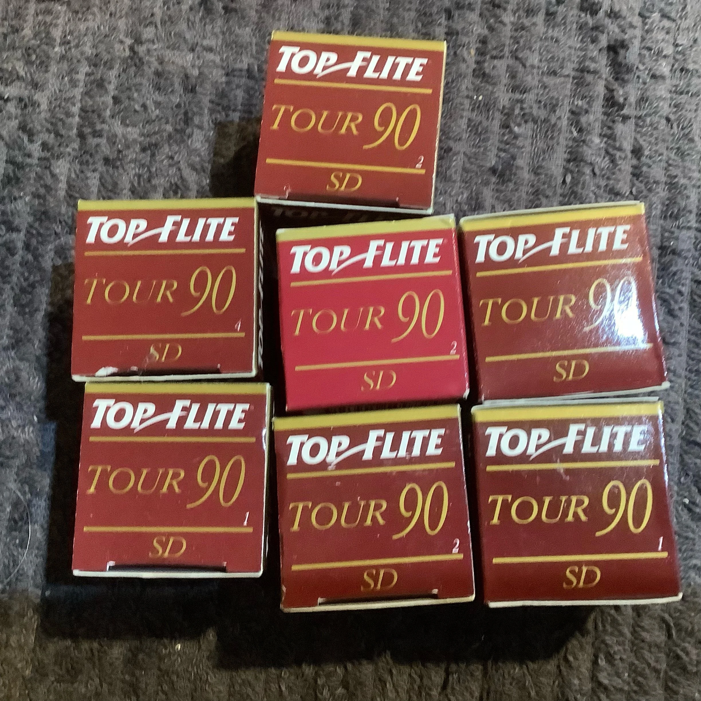 Spalding Top-Flite Tour 90 SD Boxed Balls 