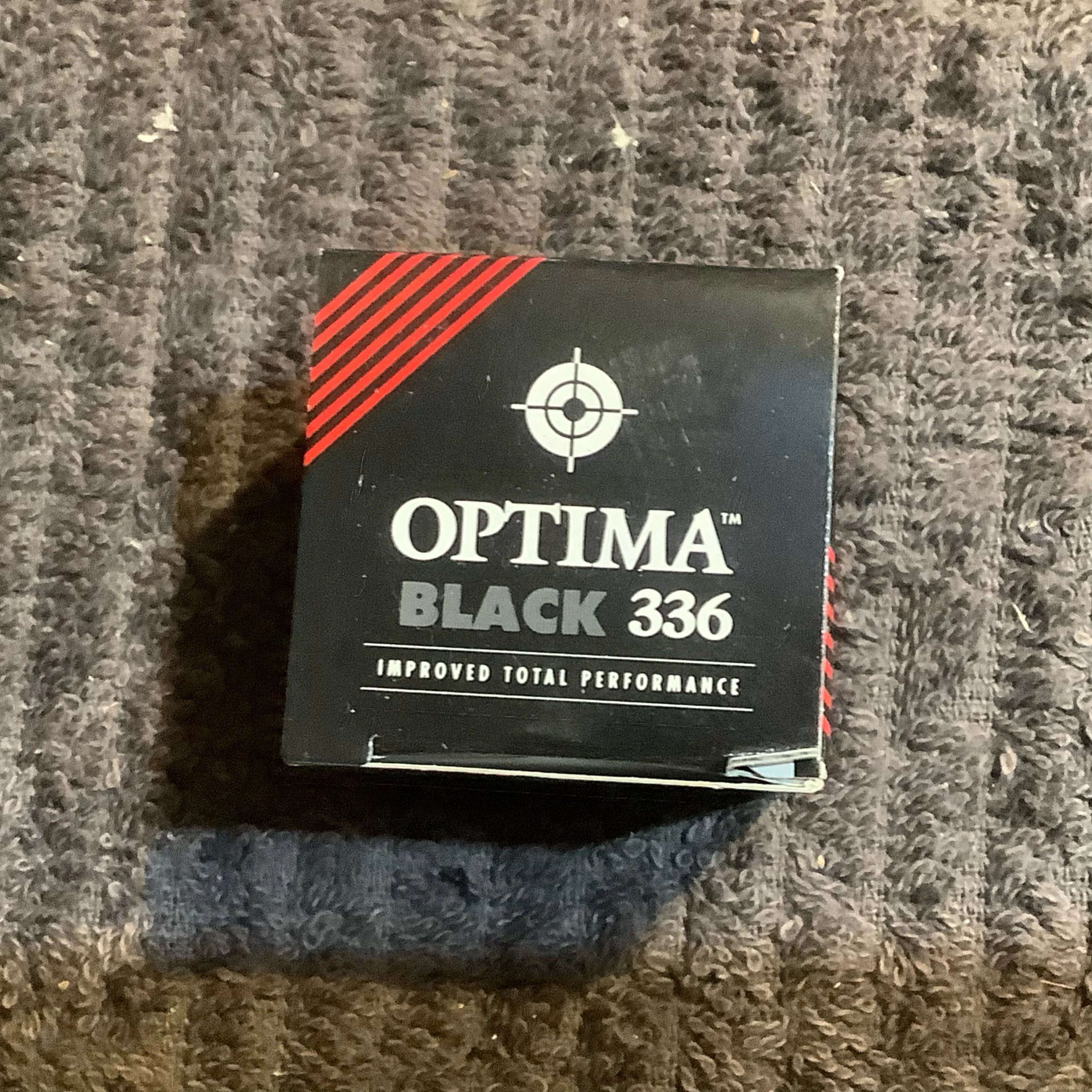 PGF Optima Black 336 Boxed Ball 