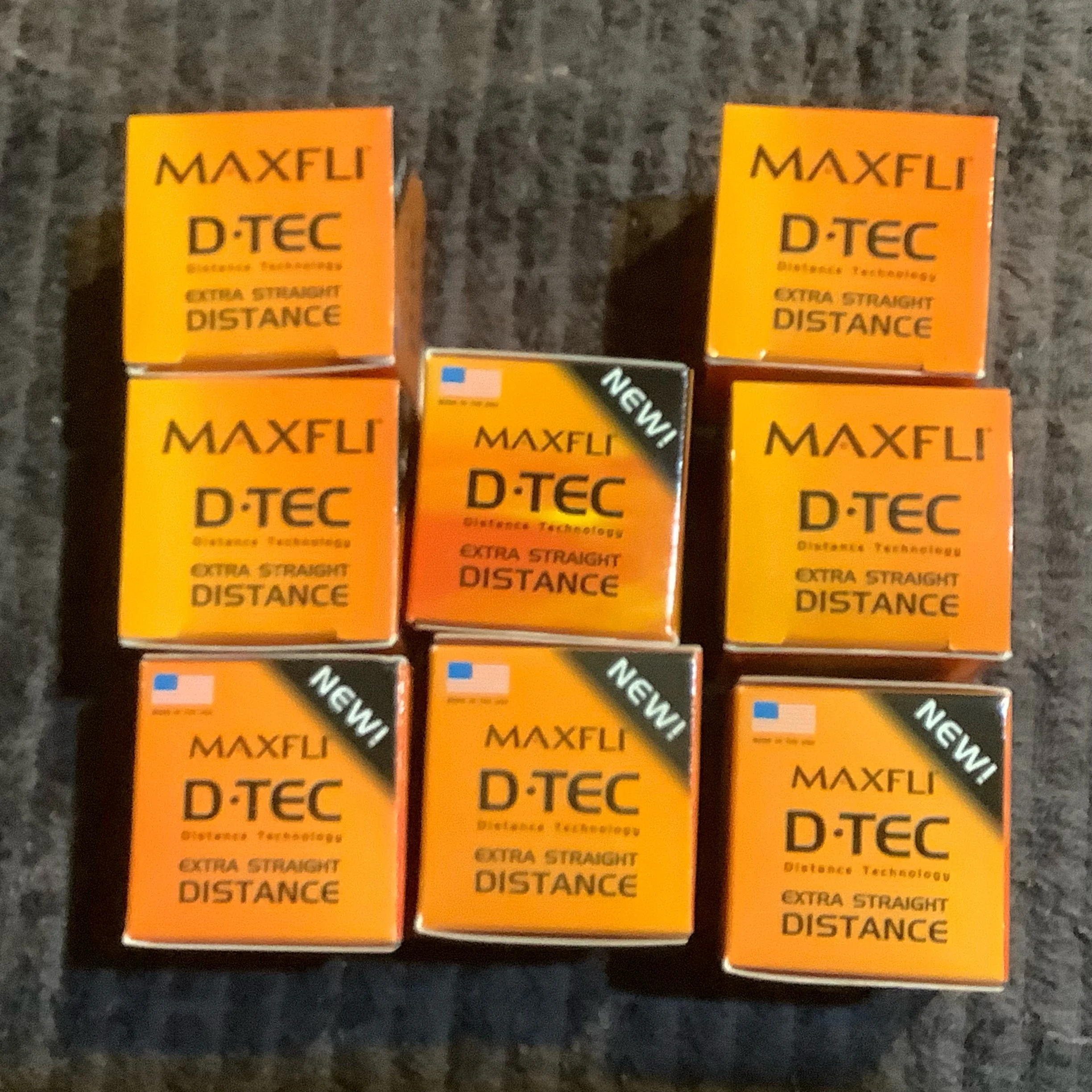 Maxfli D-TEC Extra Straight Distance Boxed Balls 