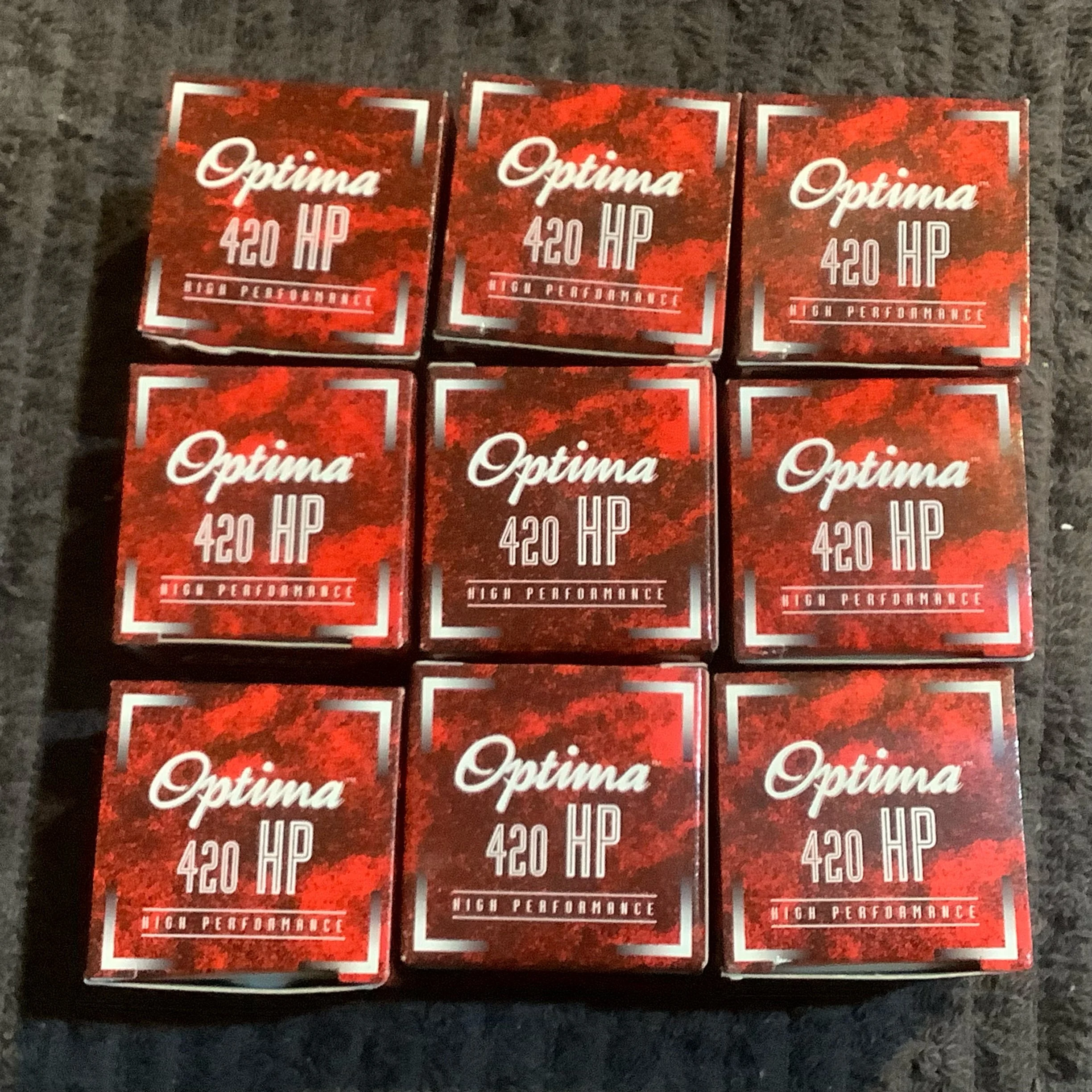 PGF Optima 420 HP Boxed Balls 