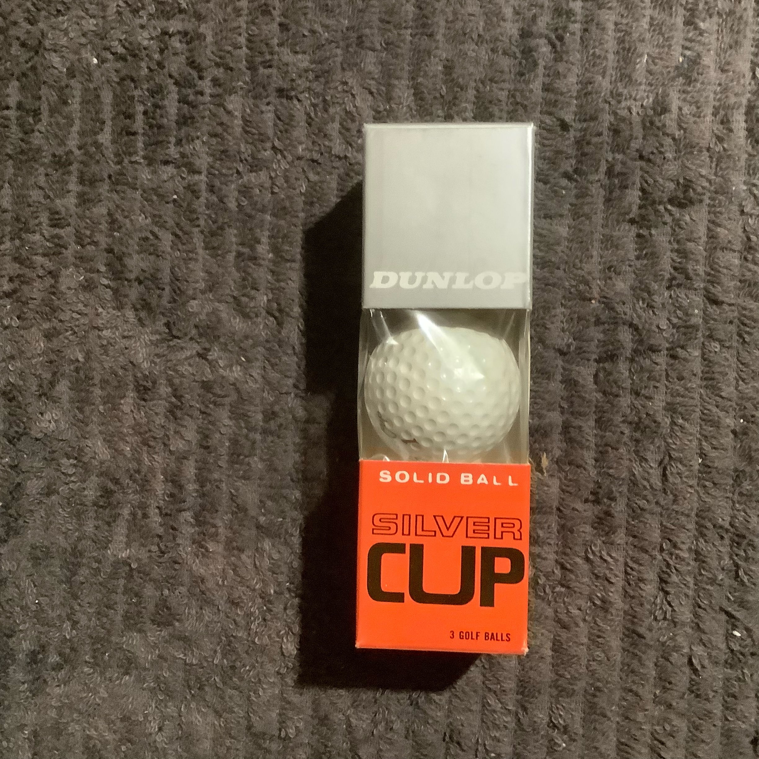 Dunlop Silver Cup Three Ball Pack