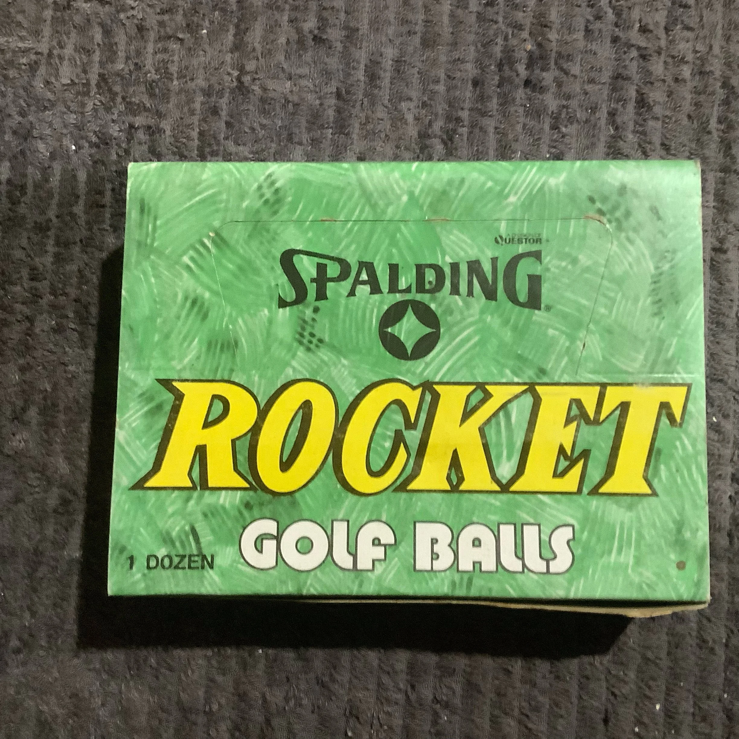 Spalding Rocket 1Dozen Box containing 12 Individual Boxed Small Balls (1.62)