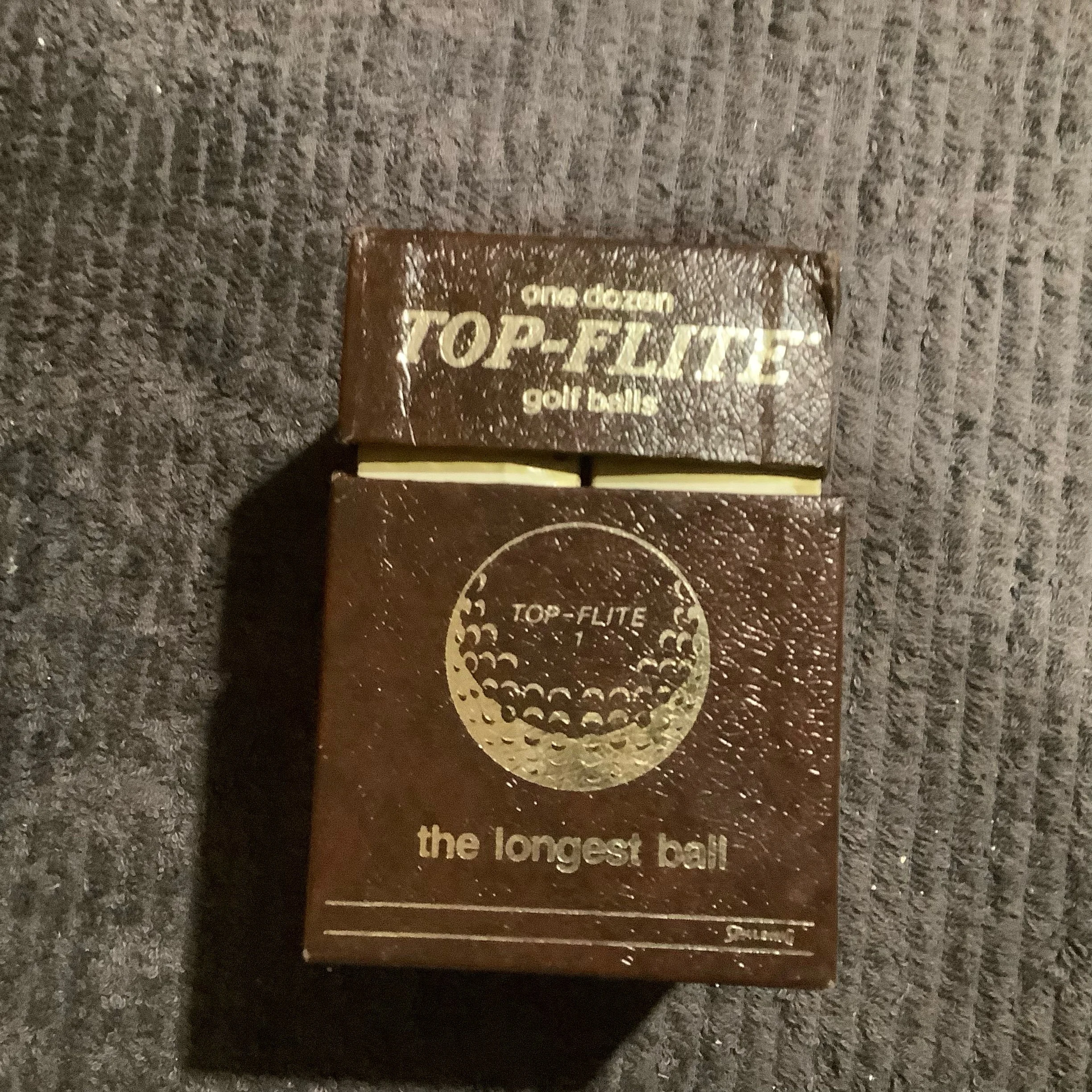 Spalding Top-Flite 1Doz Calender Box containing Four Three Ball Sleeves