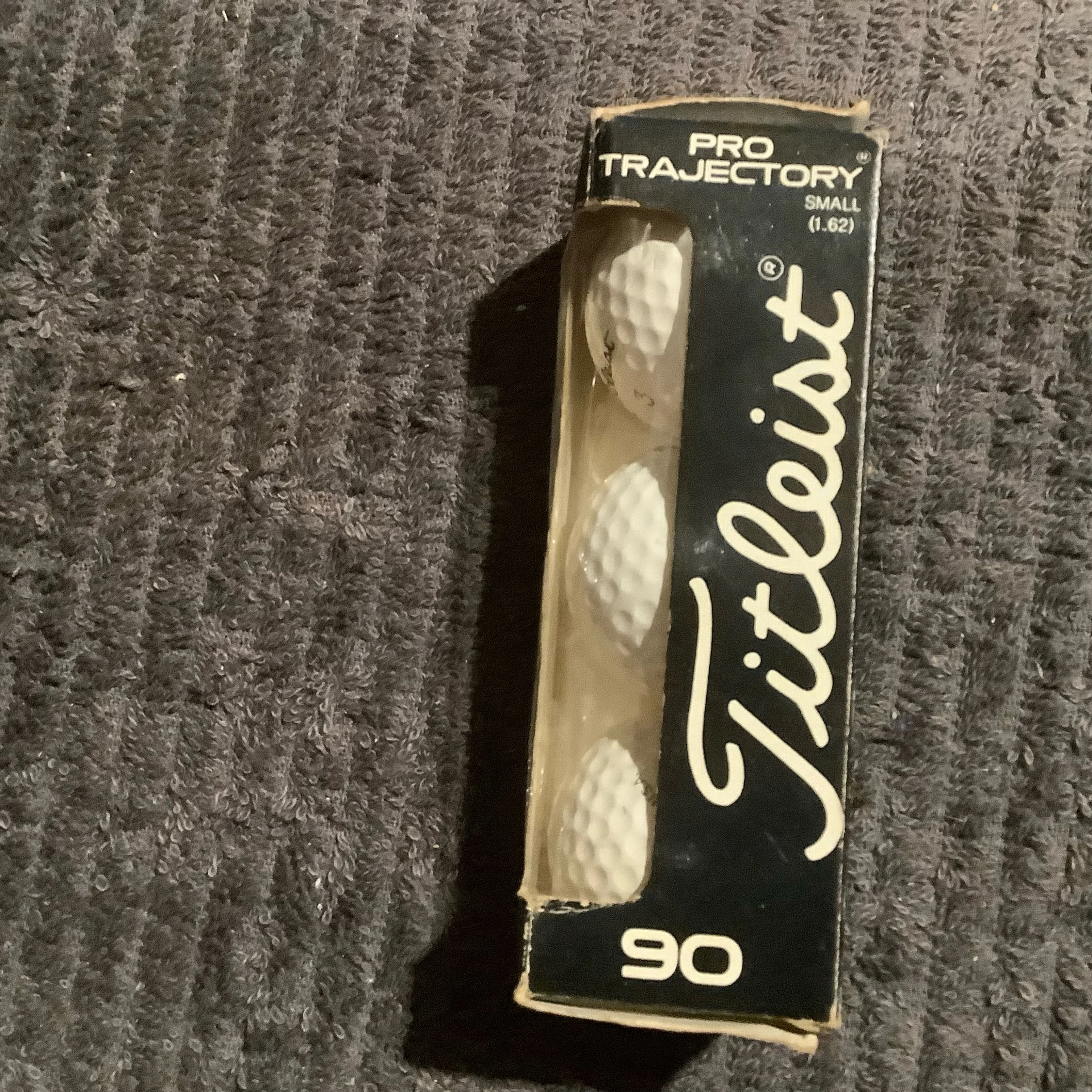 Titleist Pro Trajectory 90 Sleeve of Three Balls