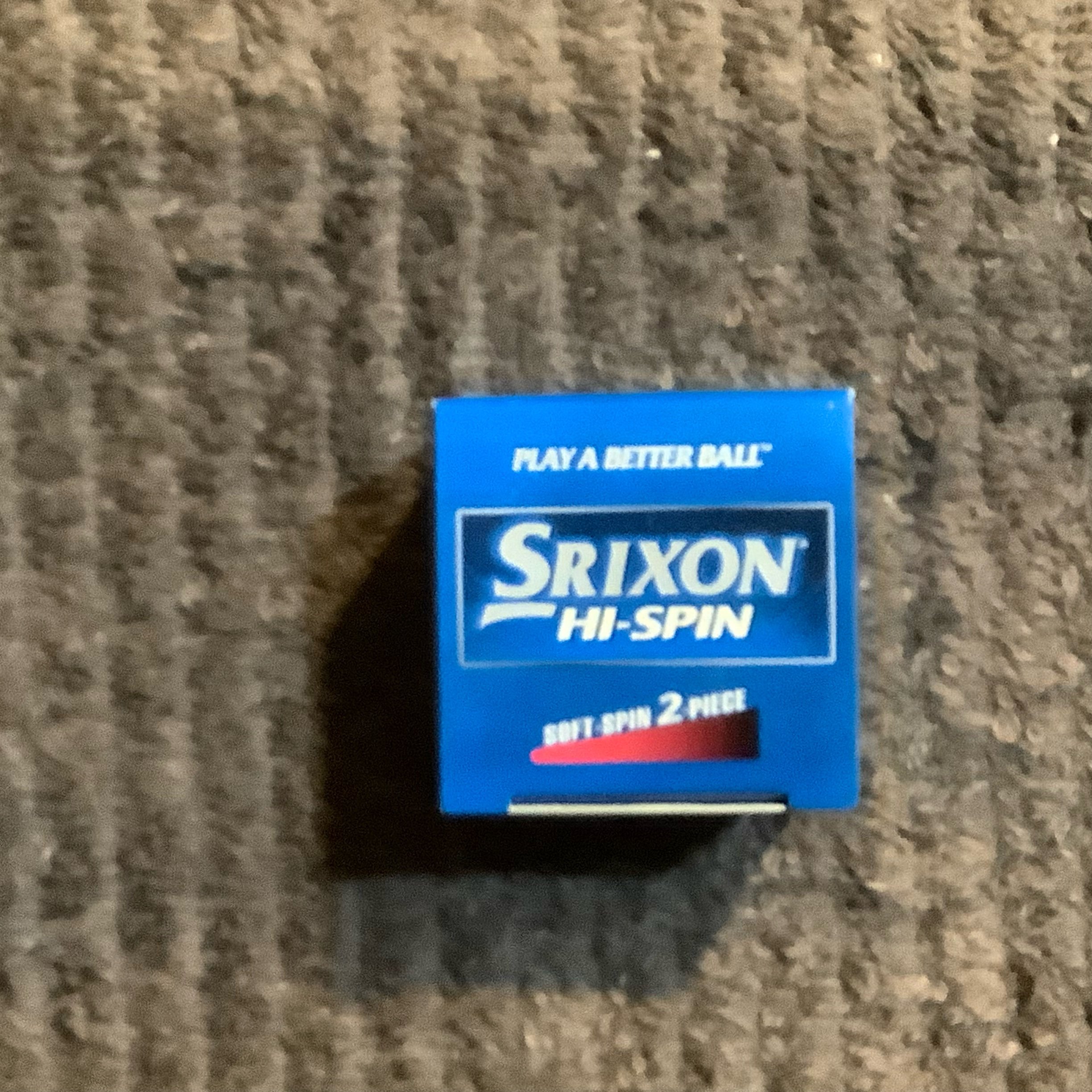Srixon Hi Spin Boxed Ball