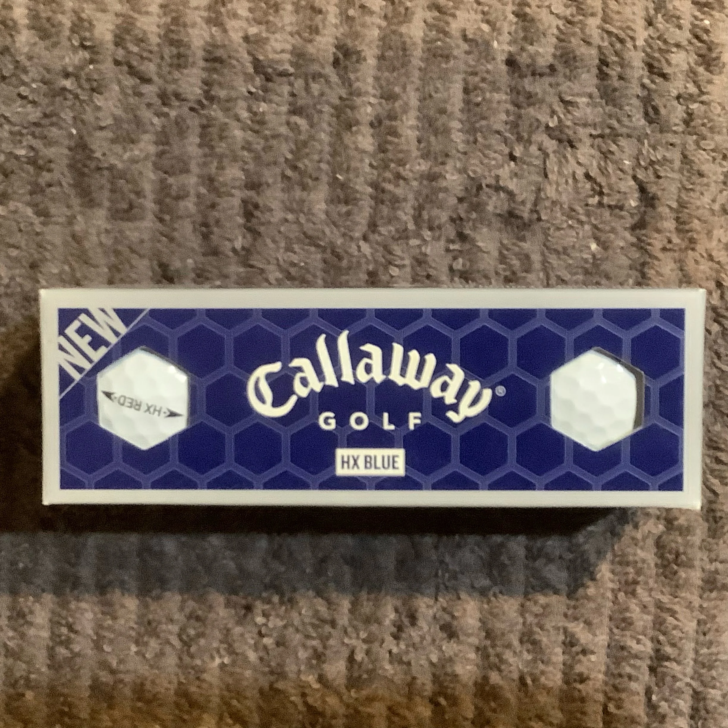 Callaway HX Blue 3 Ball Sleeve