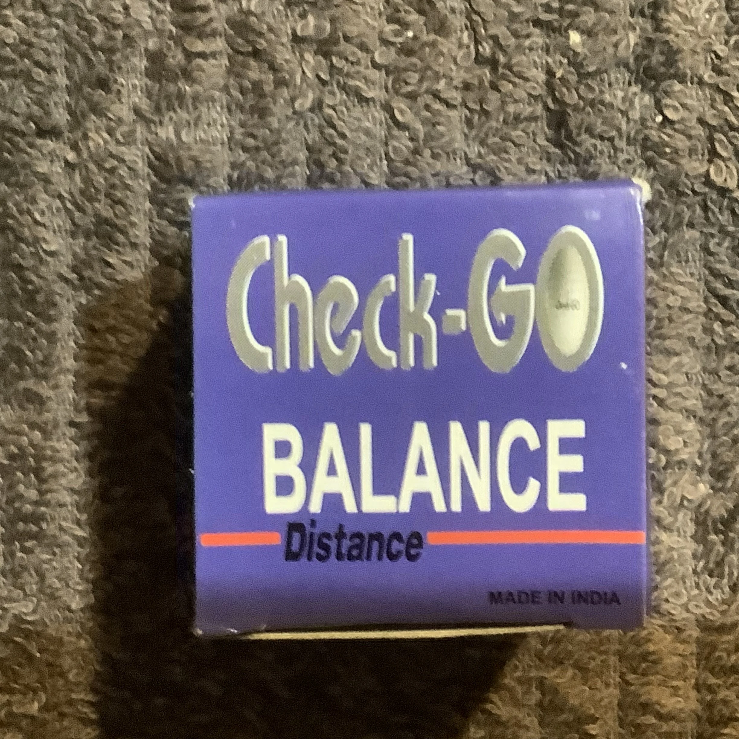 Check Go Balance Boxed Ball