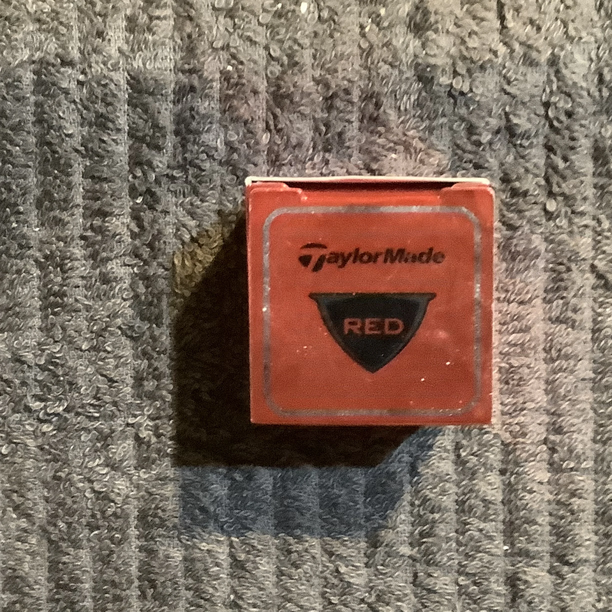 Taylor Made Red Boxed Ball