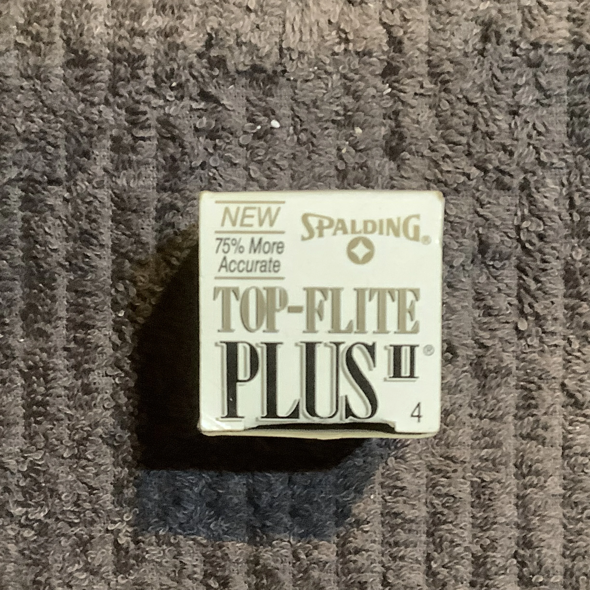 Spalding Top Flite Plus II Boxed Ball 