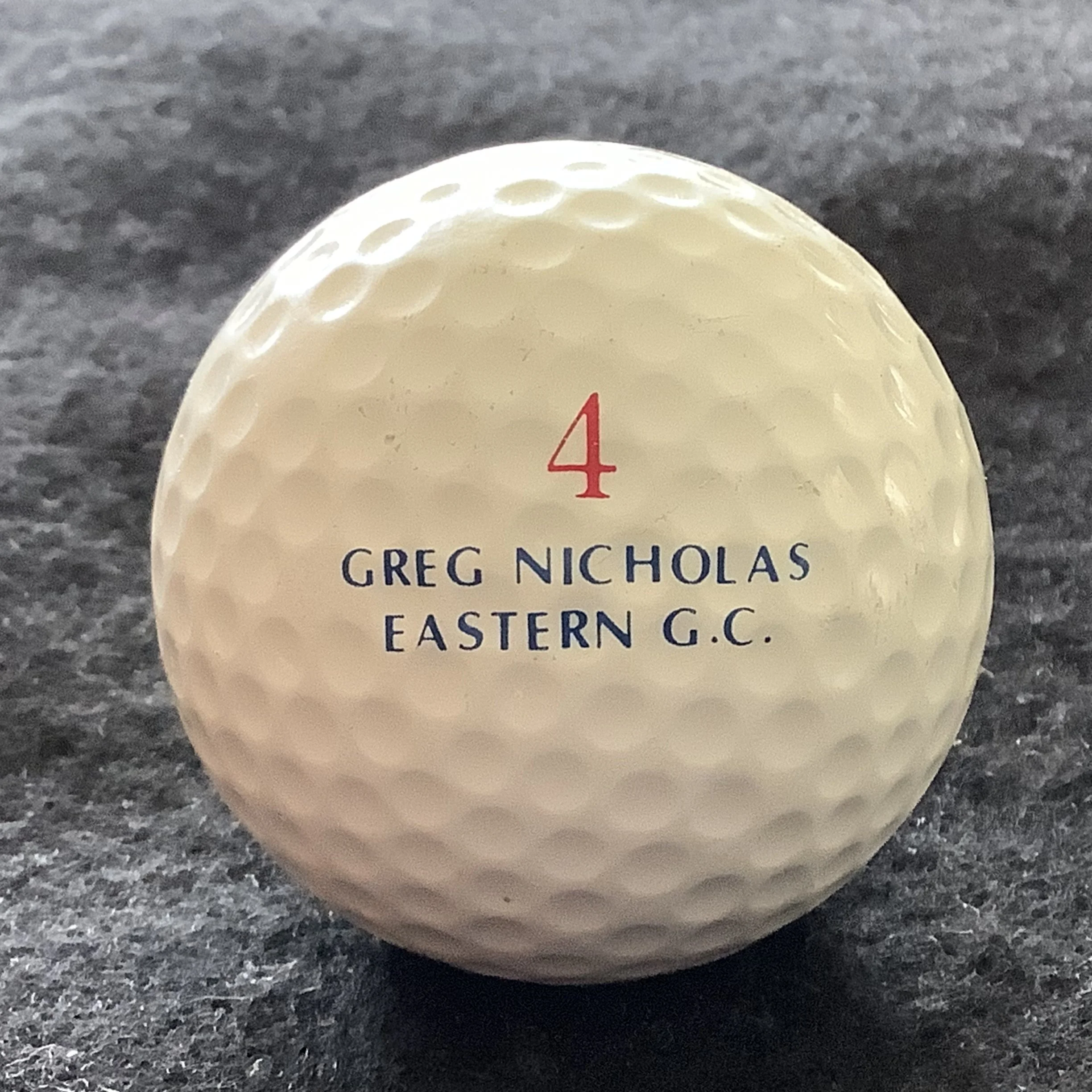 Greg Nicholas - Eastern Golf Club 
