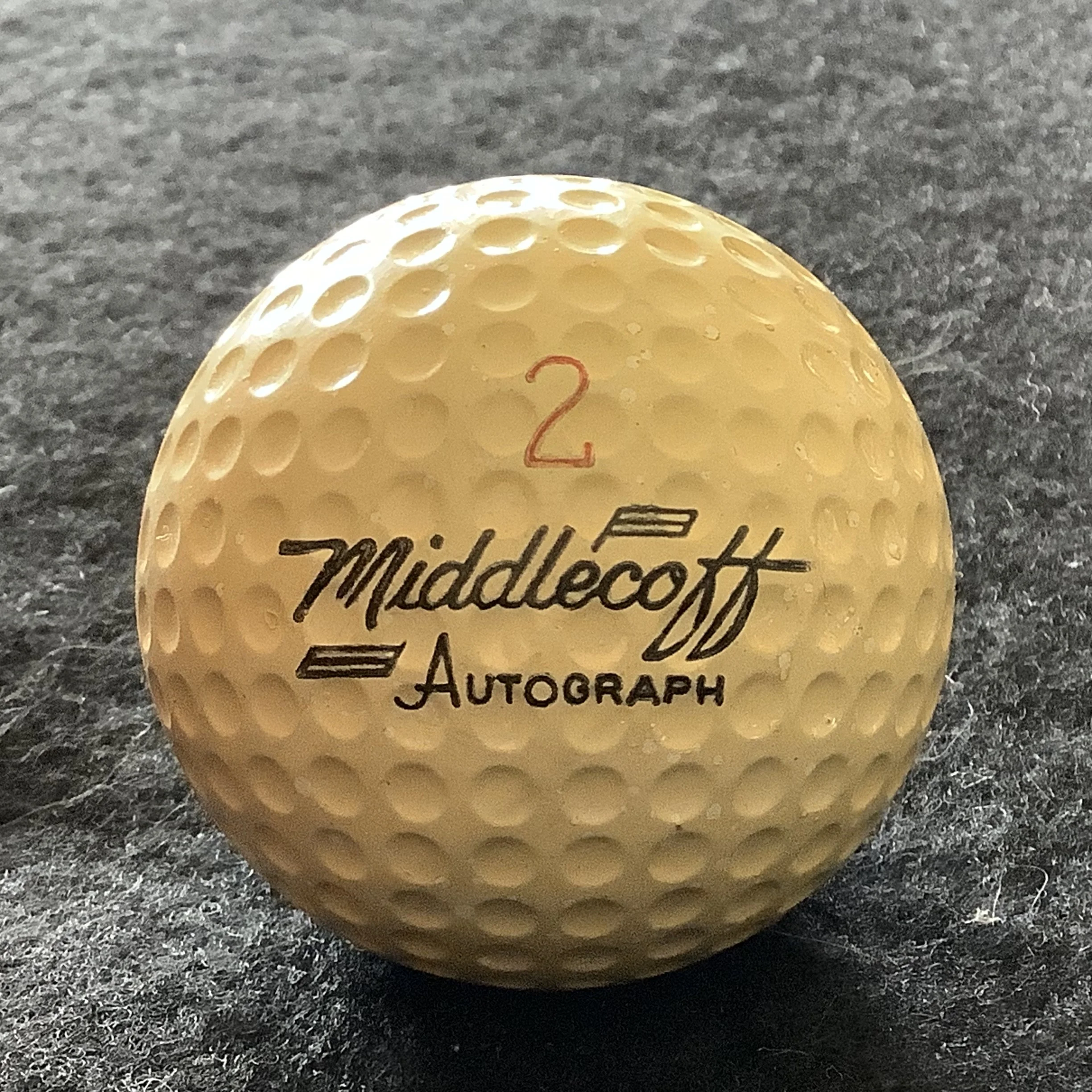 Cary Middlecoff - Middlecoff Autograph