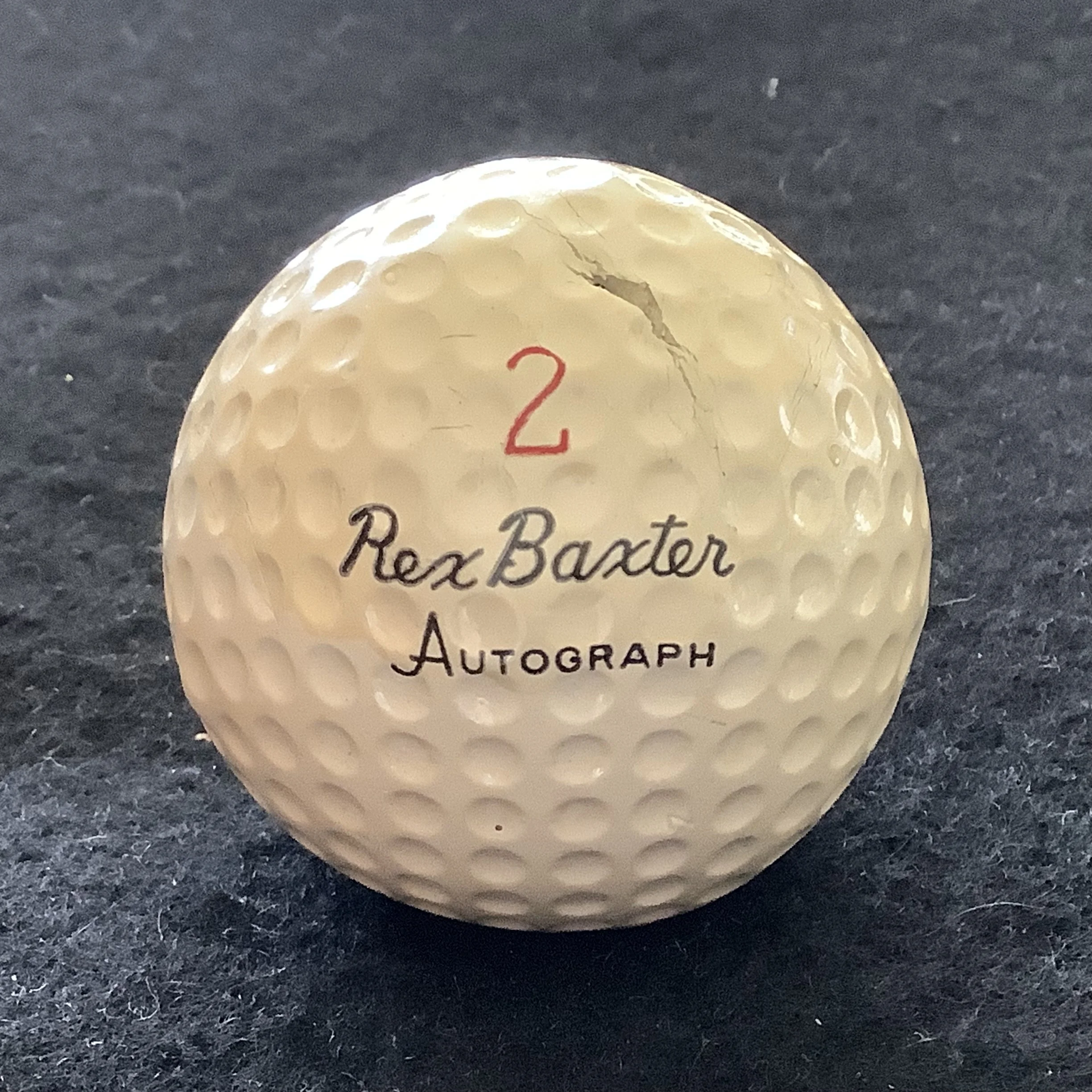 Rex Baxter - Autograph 