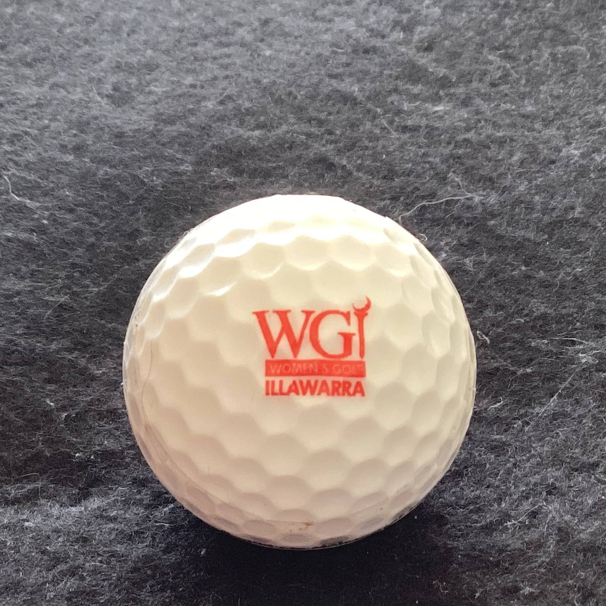 Advertising Practise Ball - Women’s Golf Illawarra 
