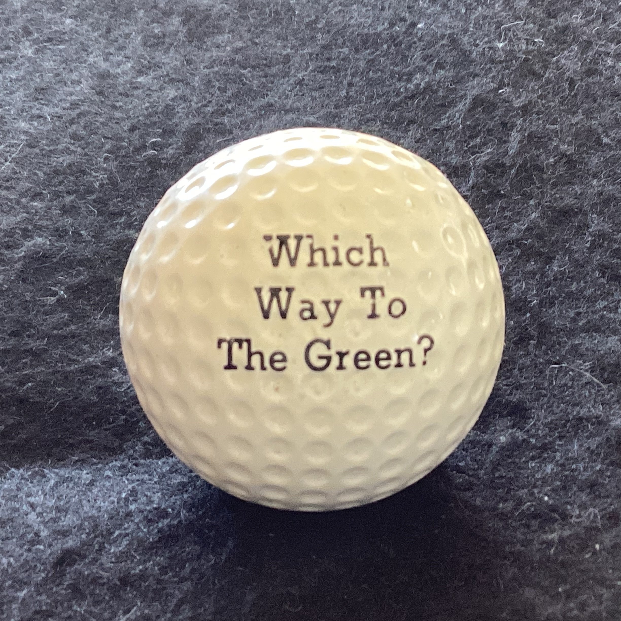 Golf Slogan
