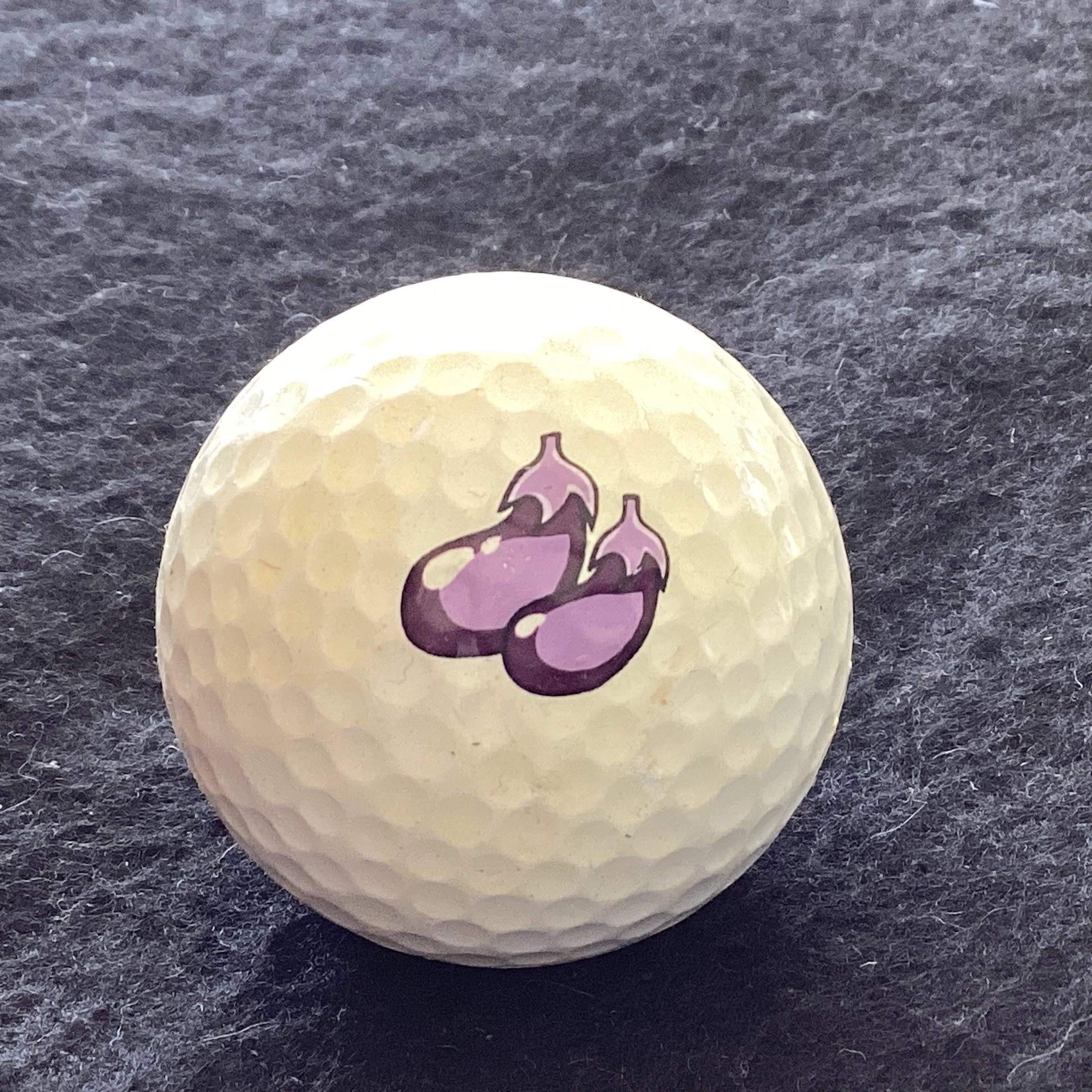 Sense Balls Fruit Vegetable Animal Series - Egg Plant