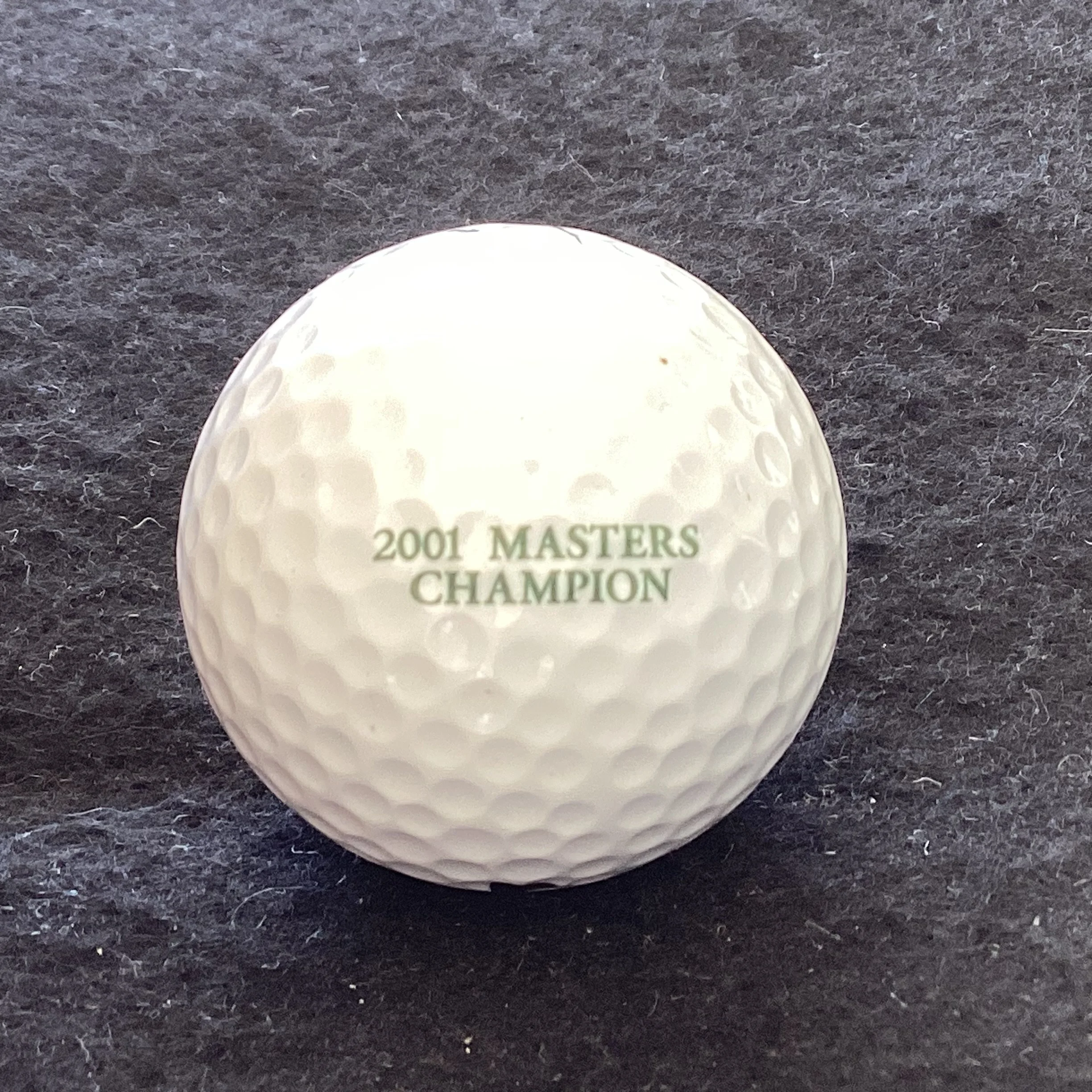 US Masters 2001 - Champion Tiger