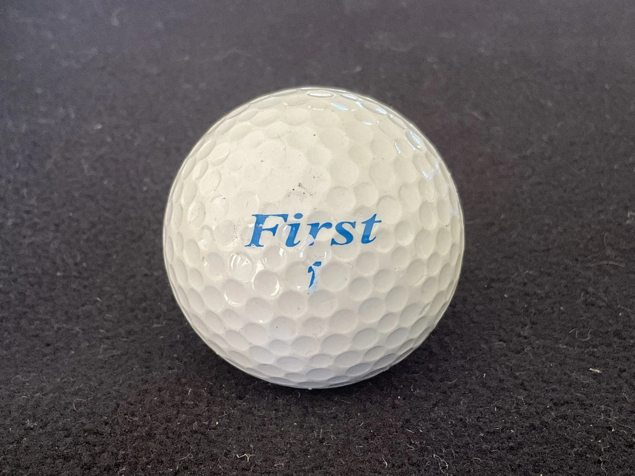 First