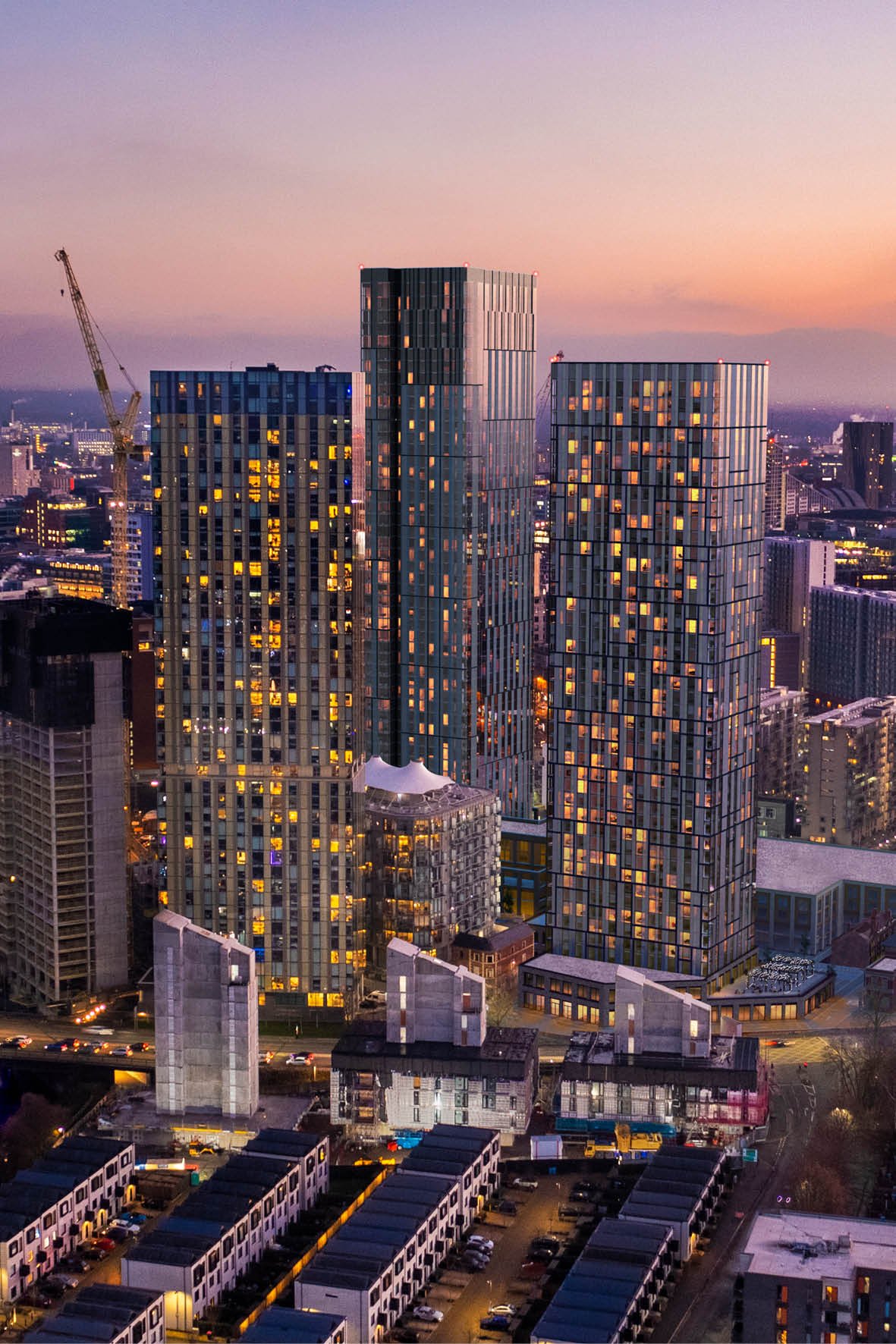 Deansgate Square Luxury Apartments in Manchester City Centre