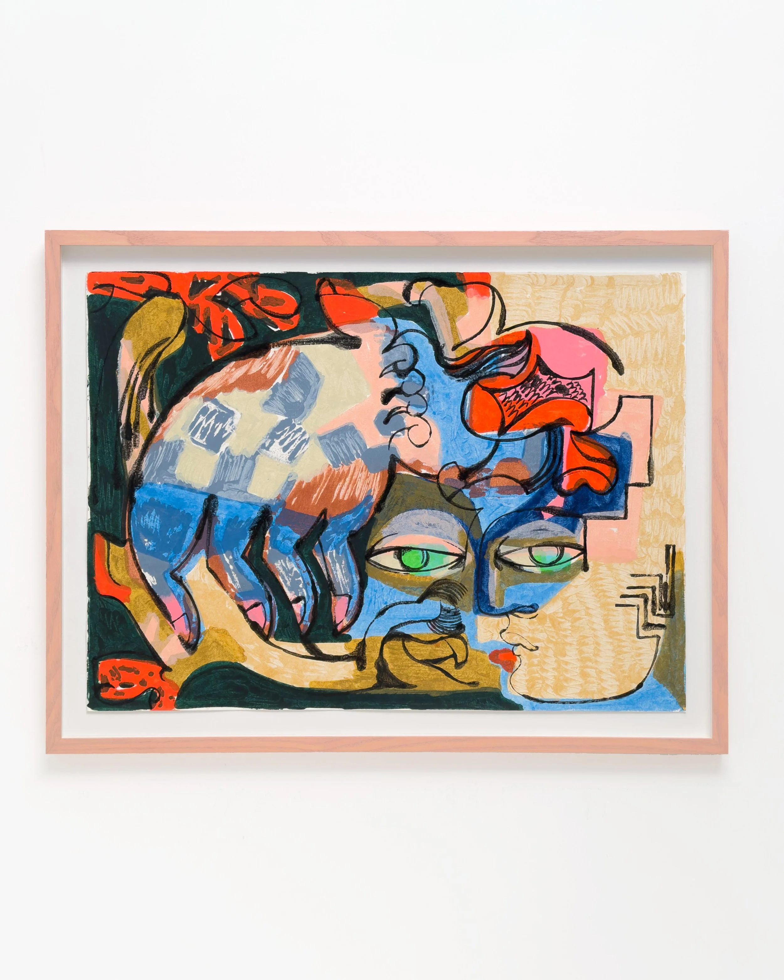 Petra Börner: Facepaint (no. 49a), 2023