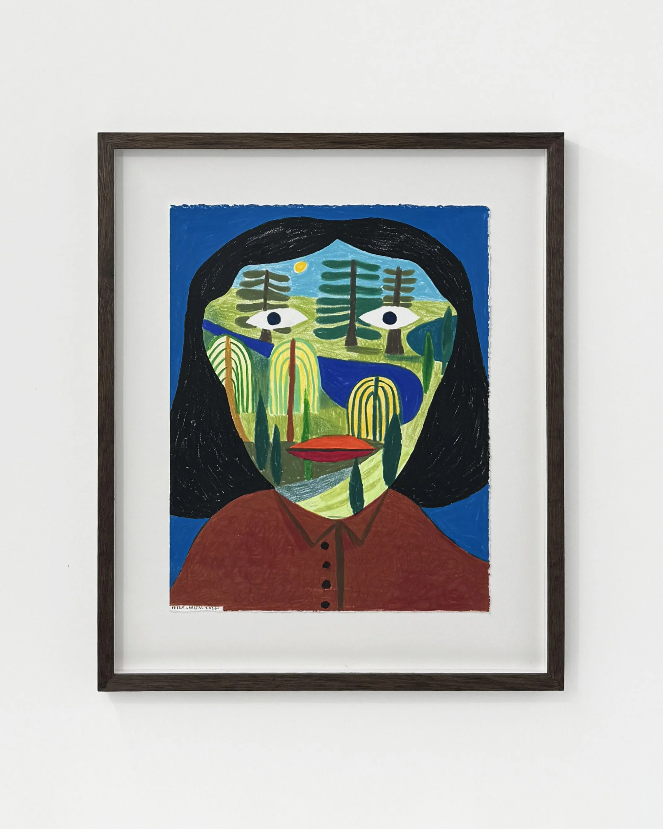 Peter Larsen: Landscape in Portrait (Night), 2026