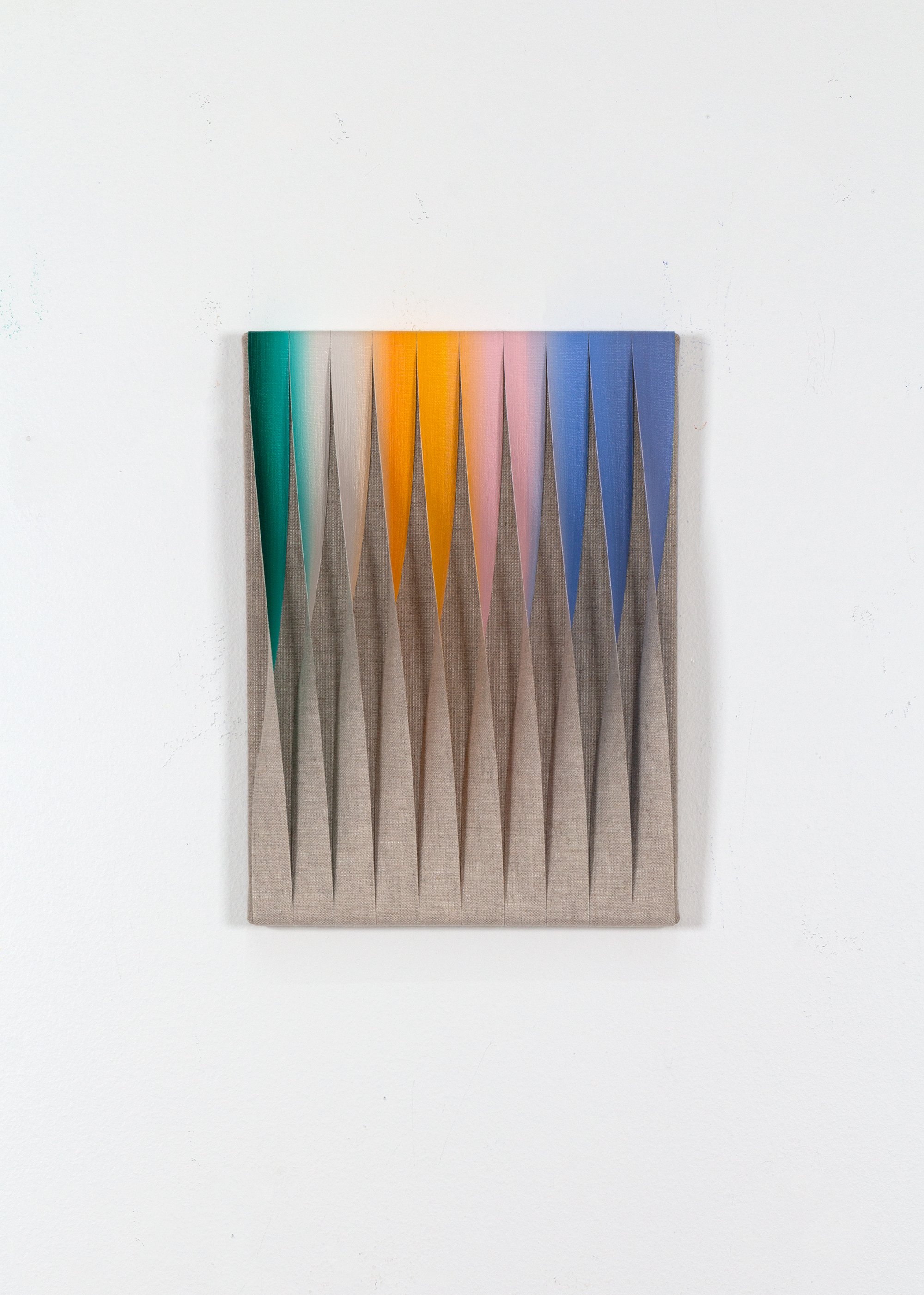 Line Busch Untitled, 2025. Oil and raw canvas 27 x 20 cm 5025027.jpg