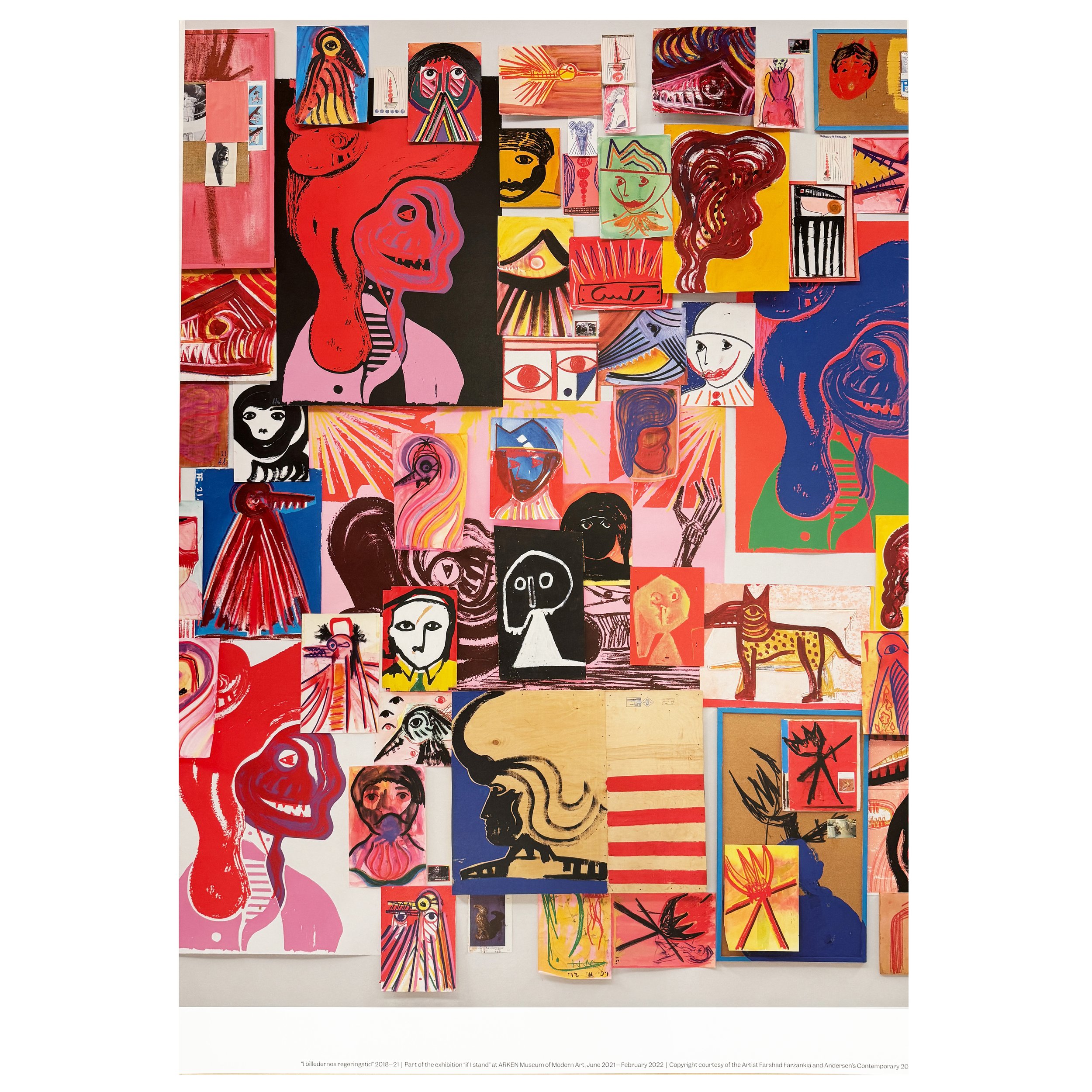 Farshad Farzankia: I billedernes regeringstid (ARKENs udstillingsplakat)