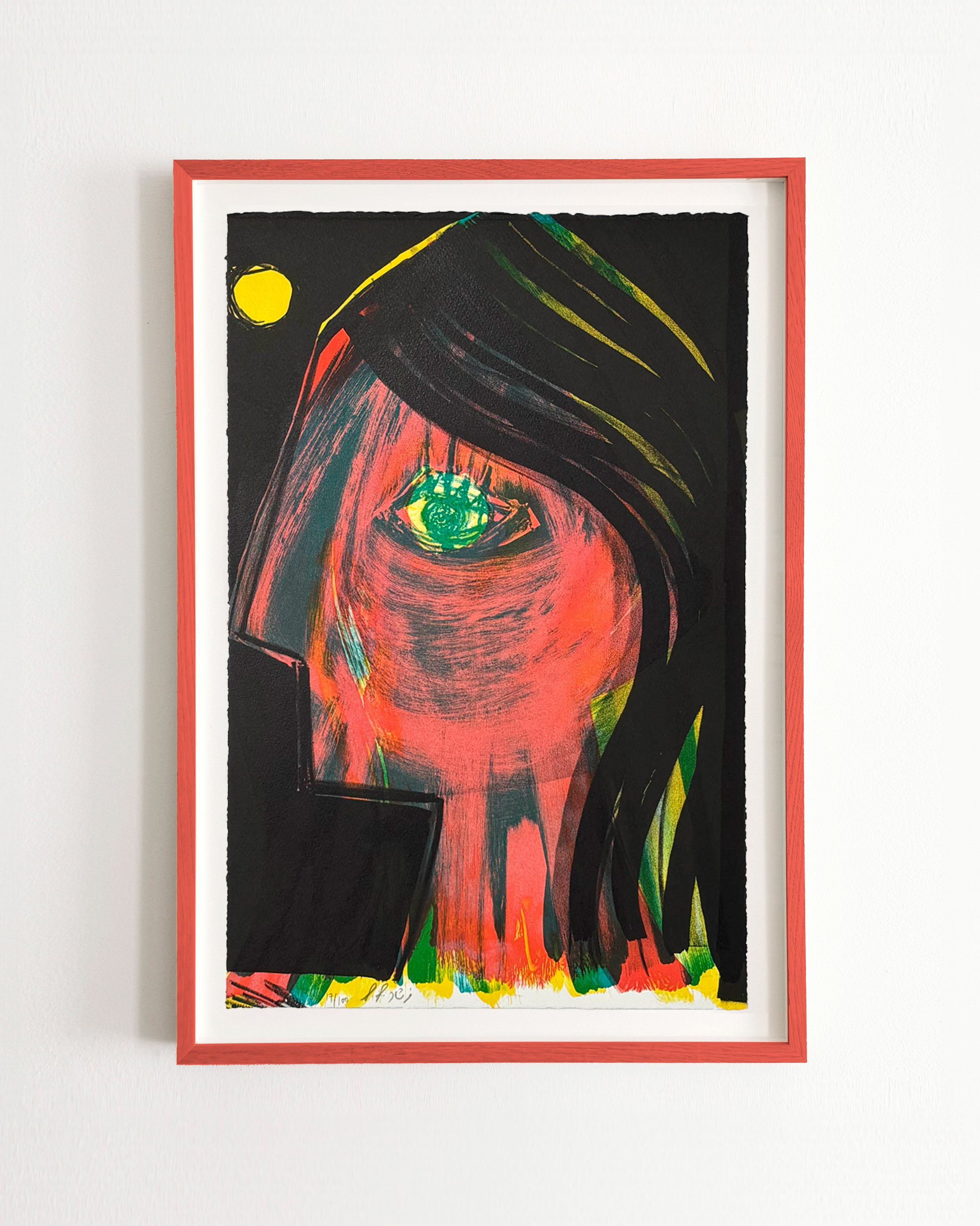 Farshad Farzankia: No title (4), 2022 (med/uden ramme)