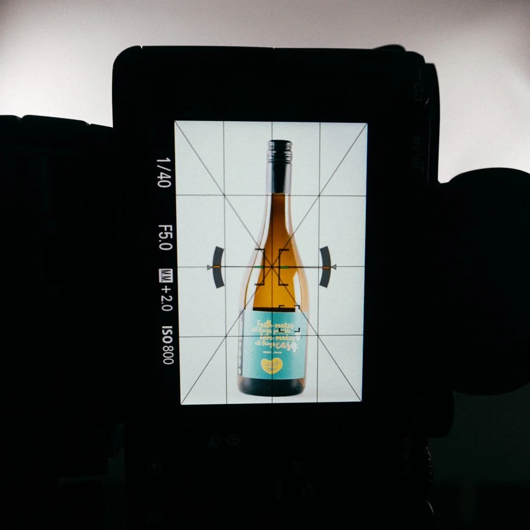 professionelle Flaschenfotografie!