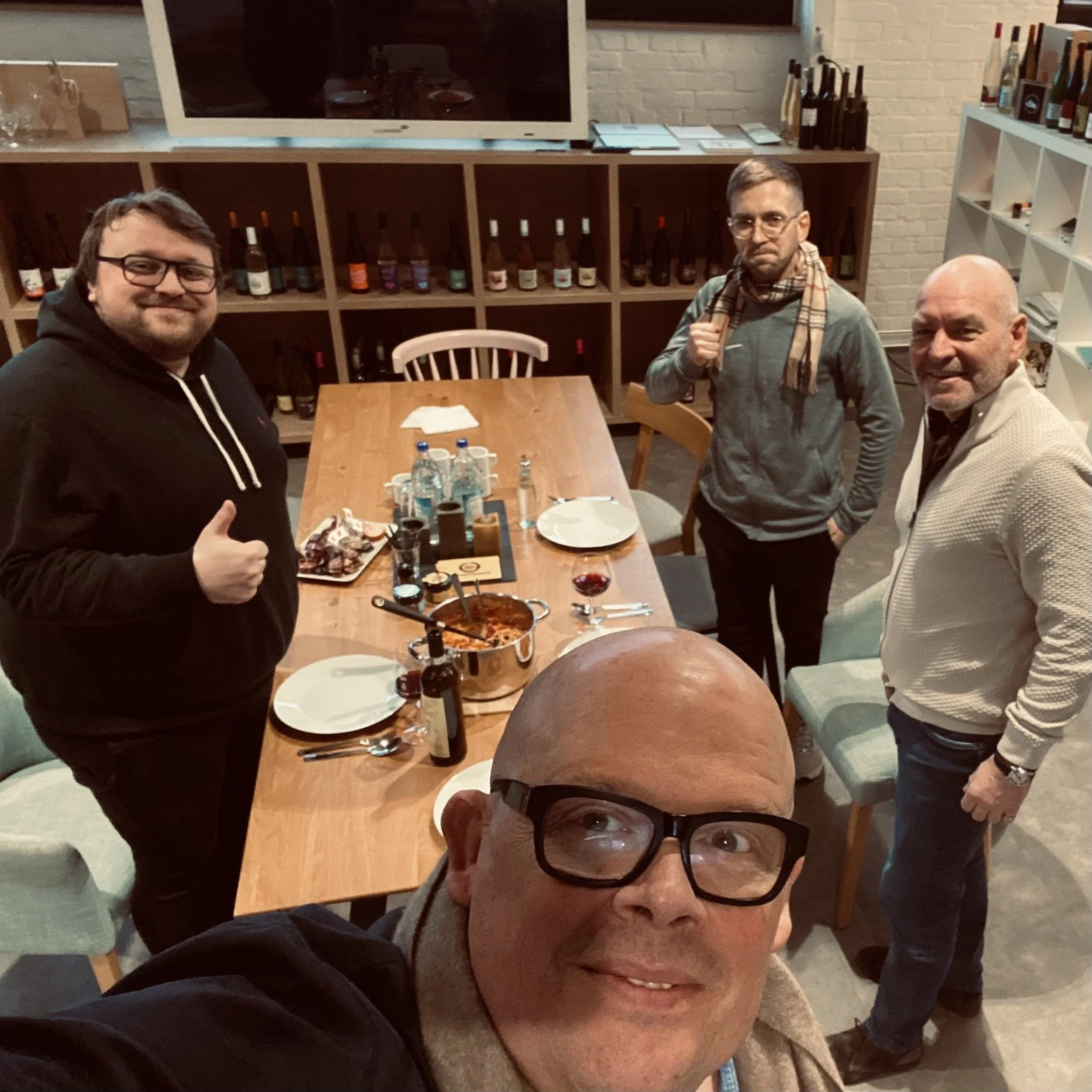 Kochen für die Mannschaft