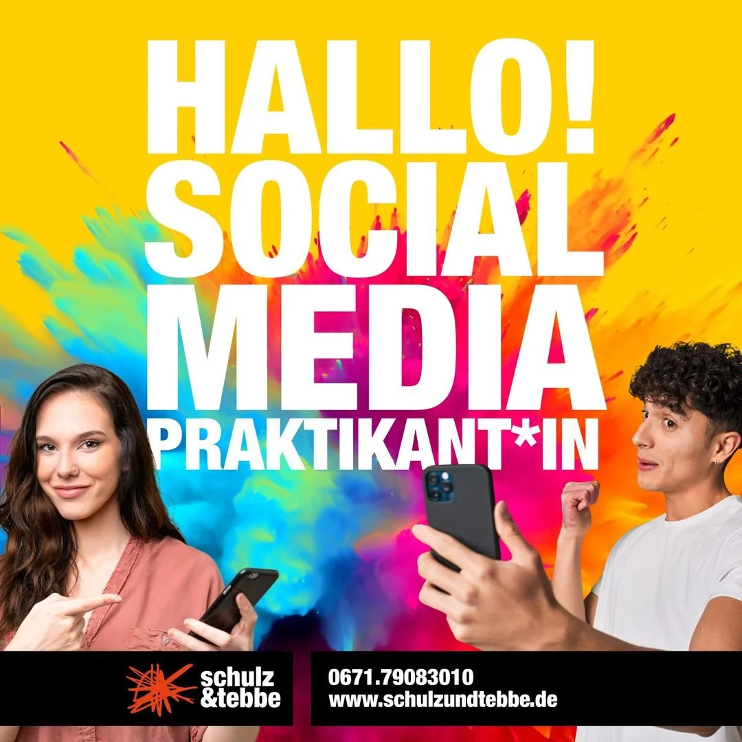 wo ist der Social-Media-Praktikant?