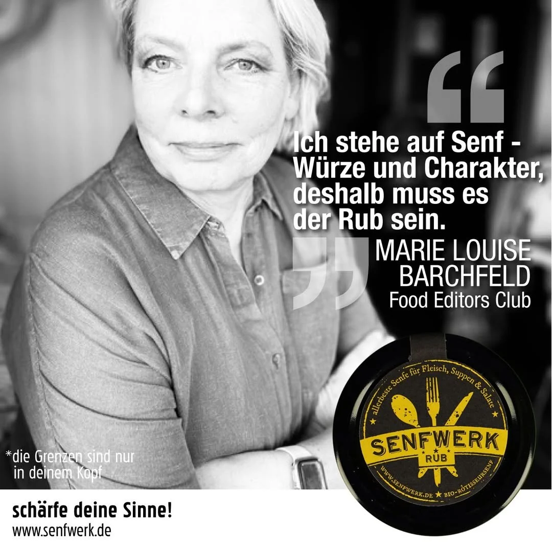 Marie Louise vom Food Editors Club sagt: