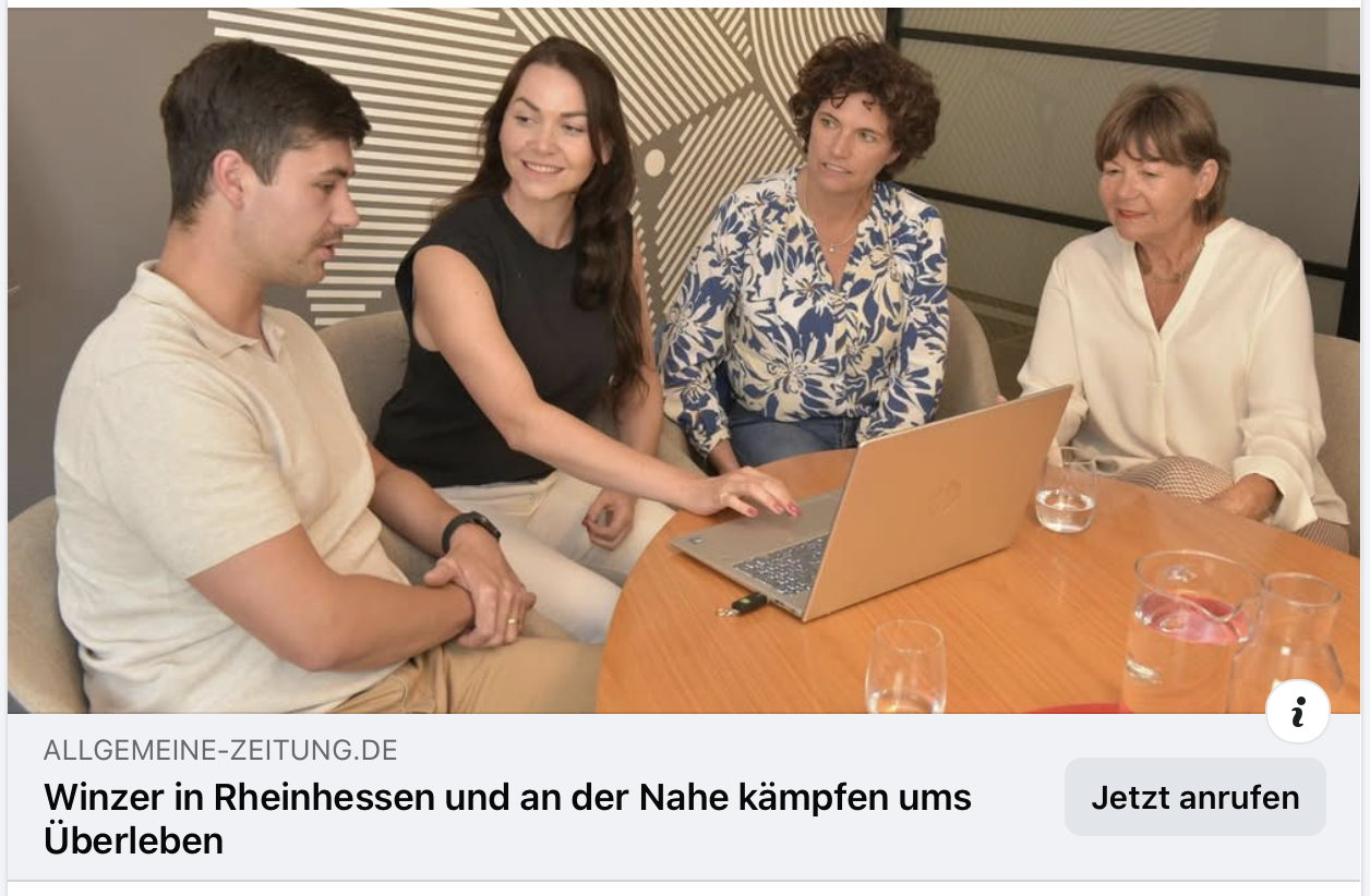 Winzer kämpfen ums Überleben …
