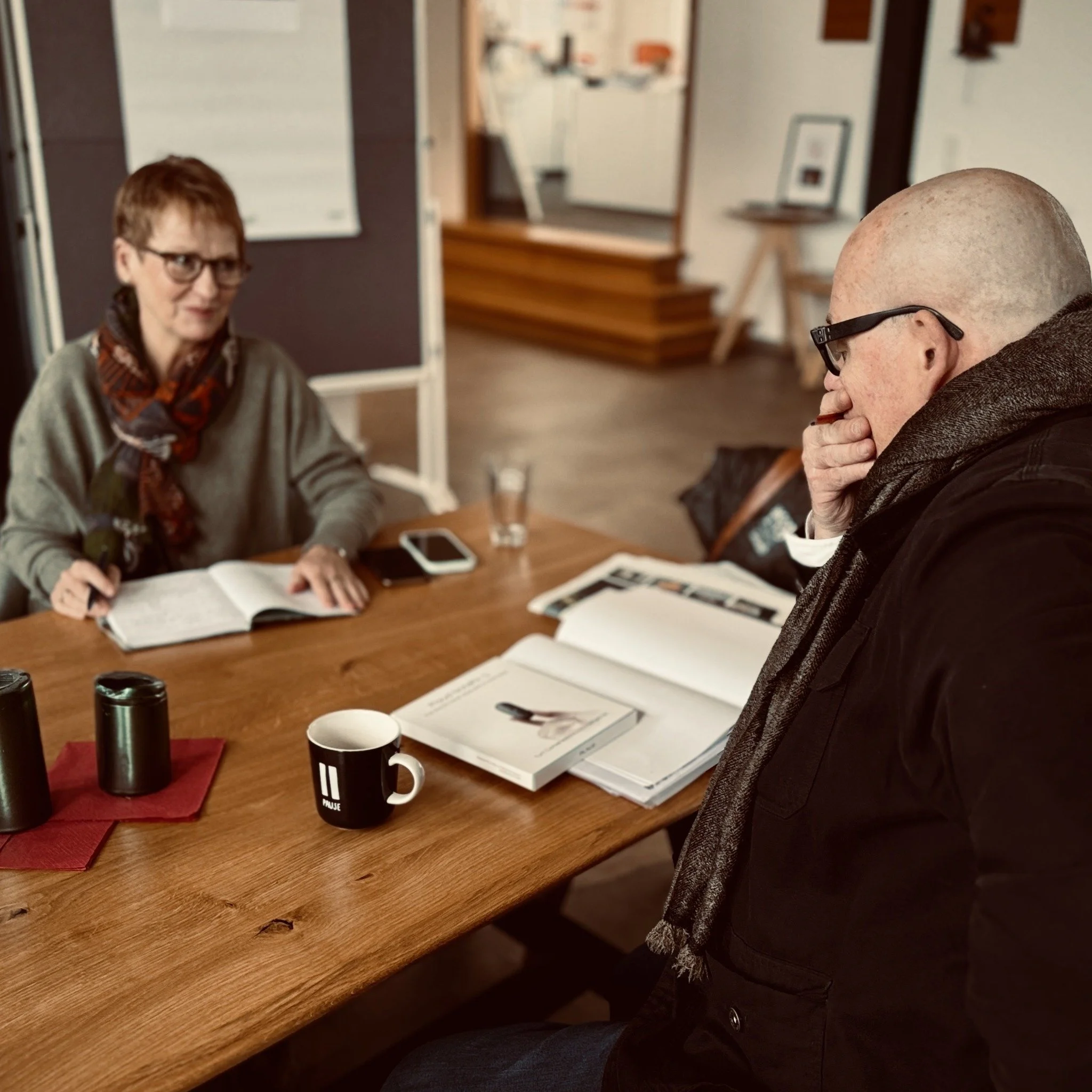Konstanze Lange zu Gast im Loft