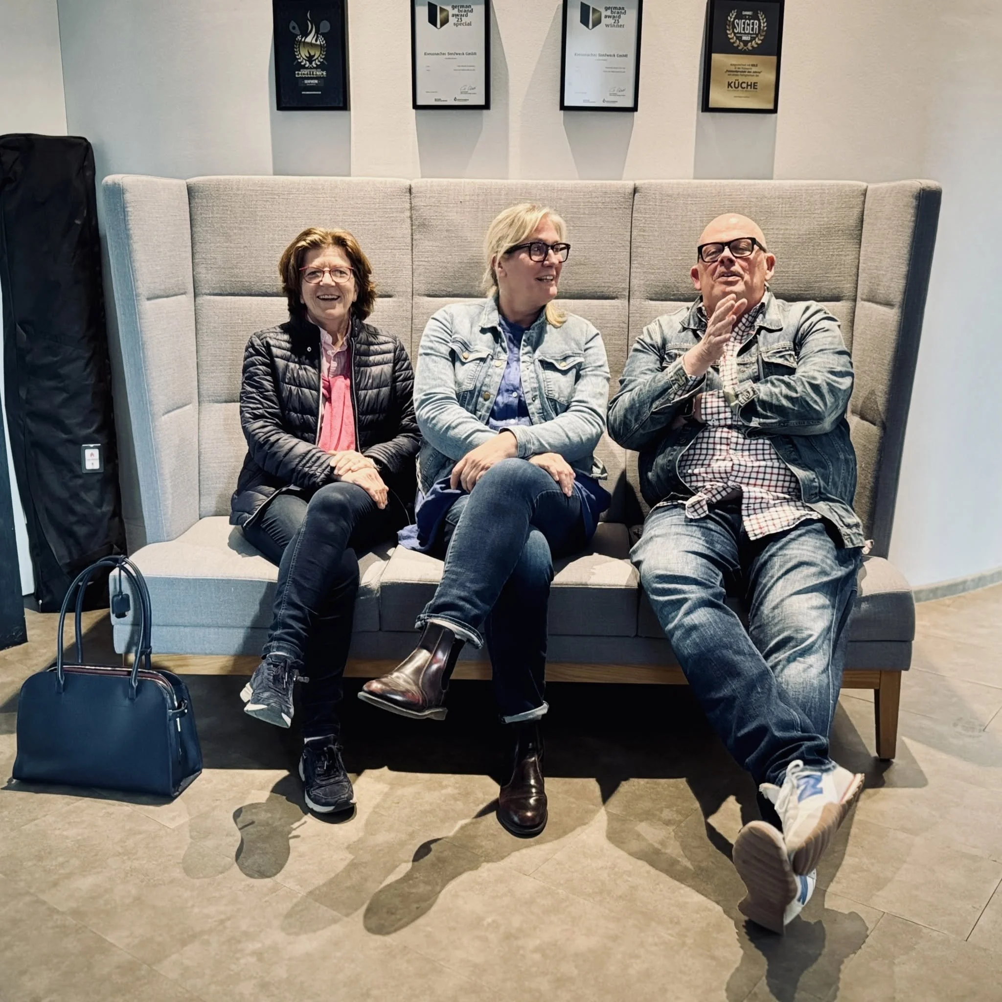 Zu Besuch im schulzundtebbe LOFT: Eva Raps und Birgit Block