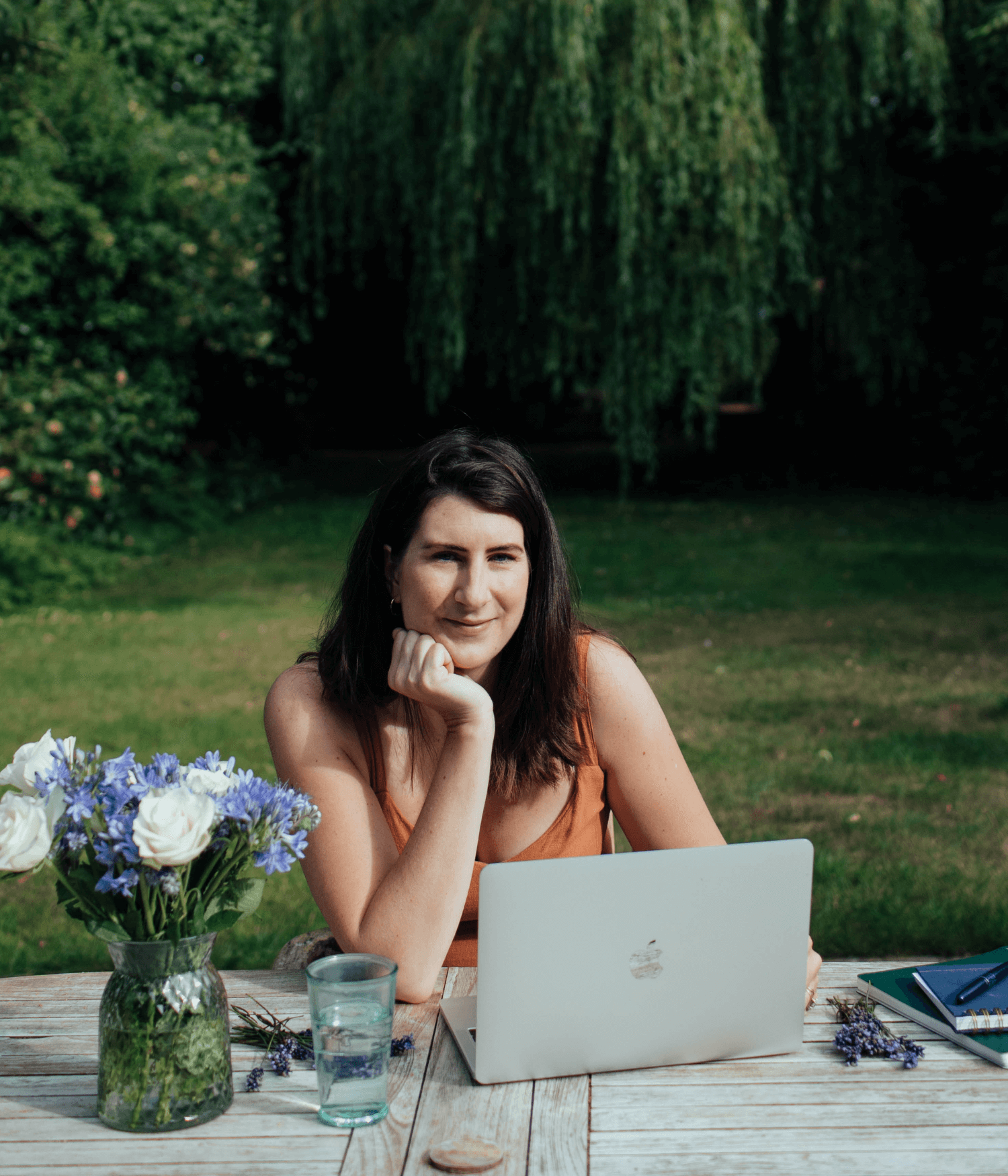 Josephine Brooks working from the garden.png