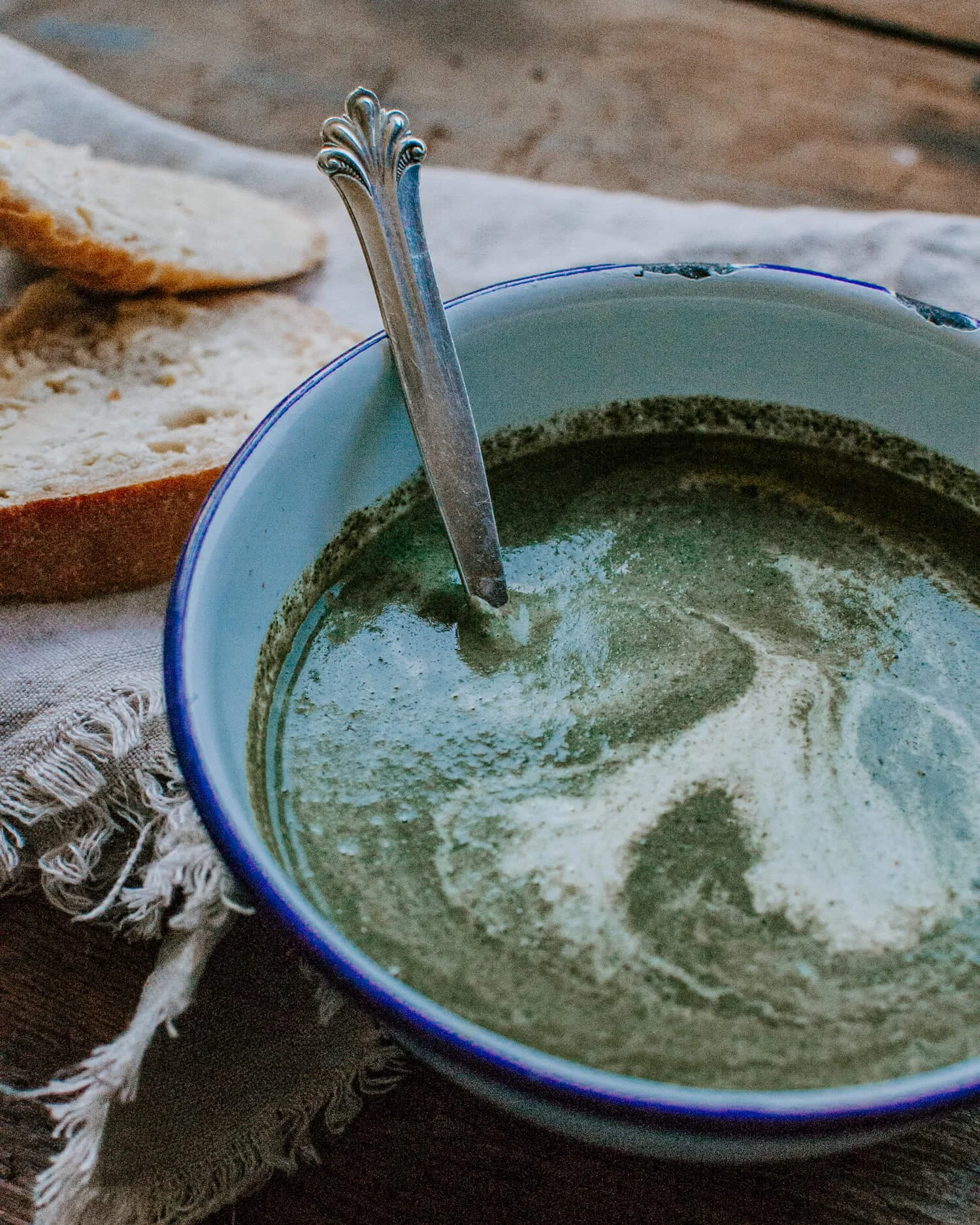 Nettle & Dandelion Soup Recipe