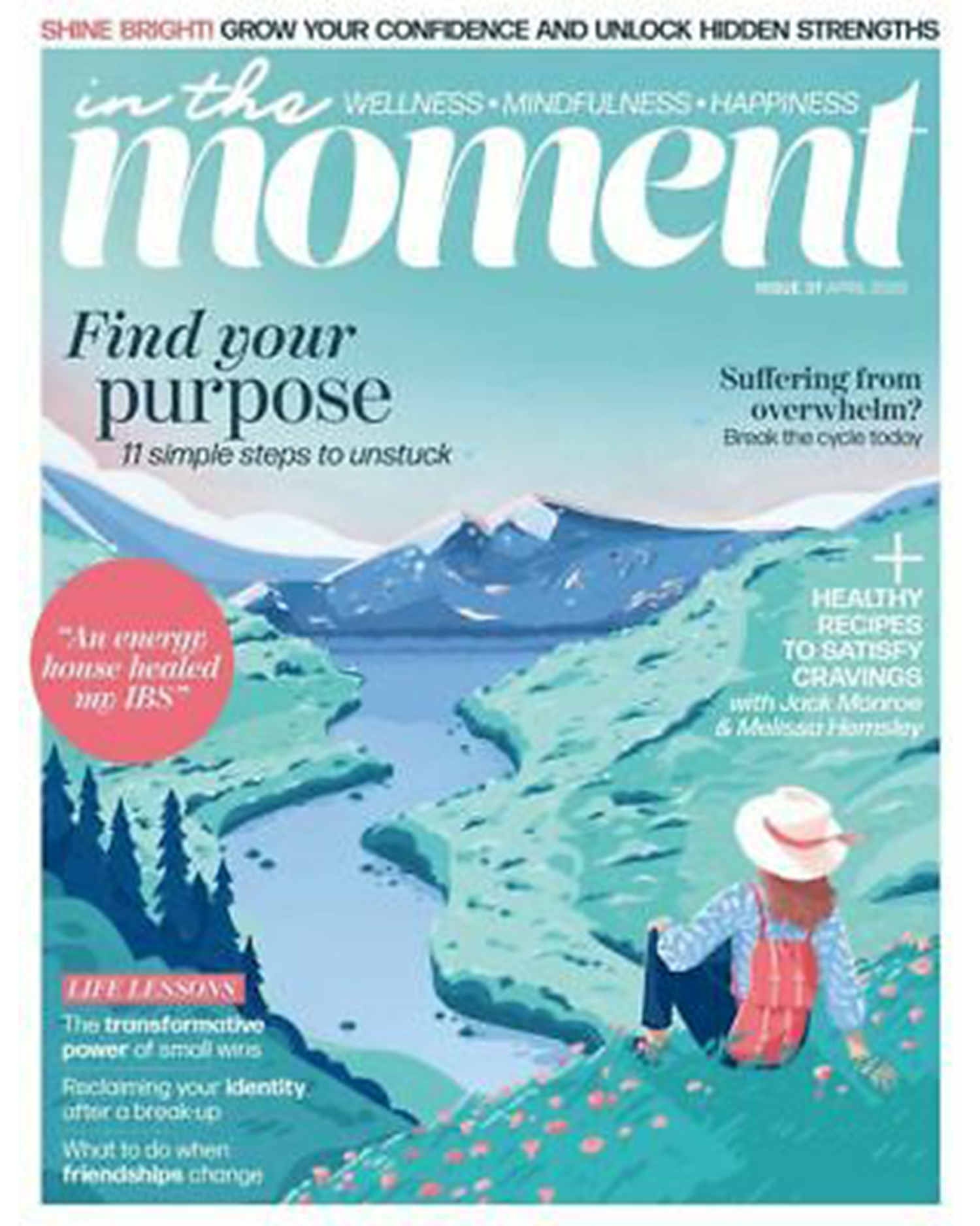 Josephine Brooks feature in in the moment magazine