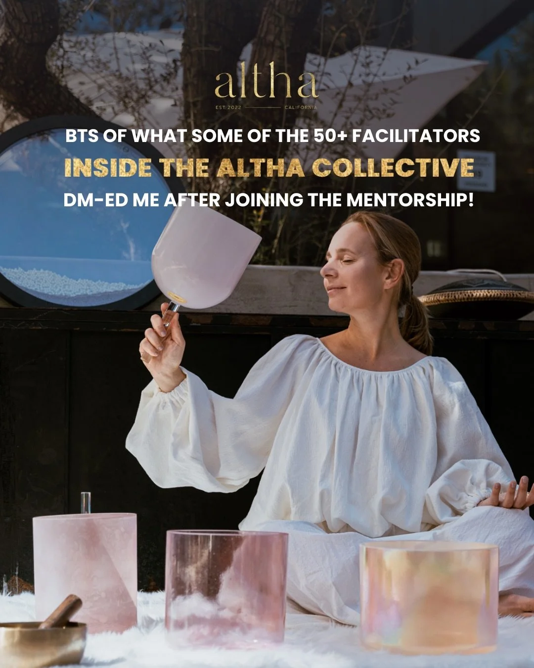 You took courses, earned certifications, purchased expensive bowls, and practiced for endless hours to facilitate transformational sound experiences.

Yes - you are amazing at what you do! 

Clients message you about the shifts that they experienced.