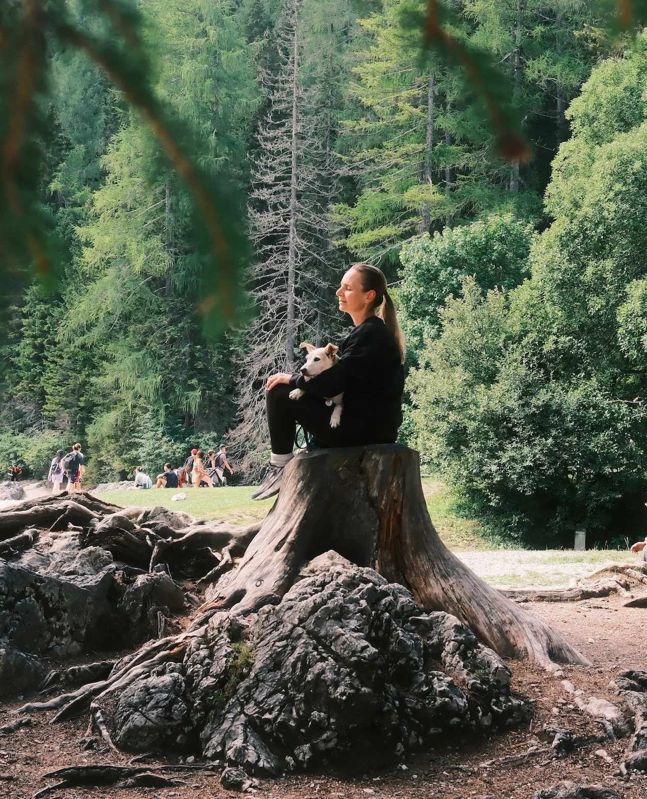 I used to think being ambitious and being spiritual were opposites.⁠
⁠
Turns out building a life you can actually afford to leave, even for two months, might be the most spiritual thing you can do.⁠
⁠
This summer looked like this. ⁠
Sitting in a fore