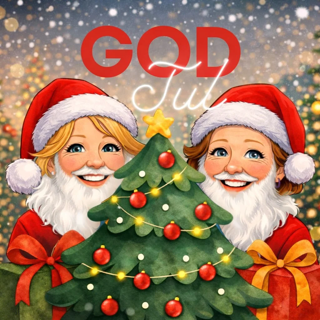 2025 tog oss in p&aring; en uppgraderad verklighet. Ett &aring;r d&aring; AI gick fr&aring;n framtidsscenario till en naturlig del av vardagen. 

Och planen var att ha en riktig bild av oss i tomteluvor som julh&auml;lsning till dig men vi tog hj&aum