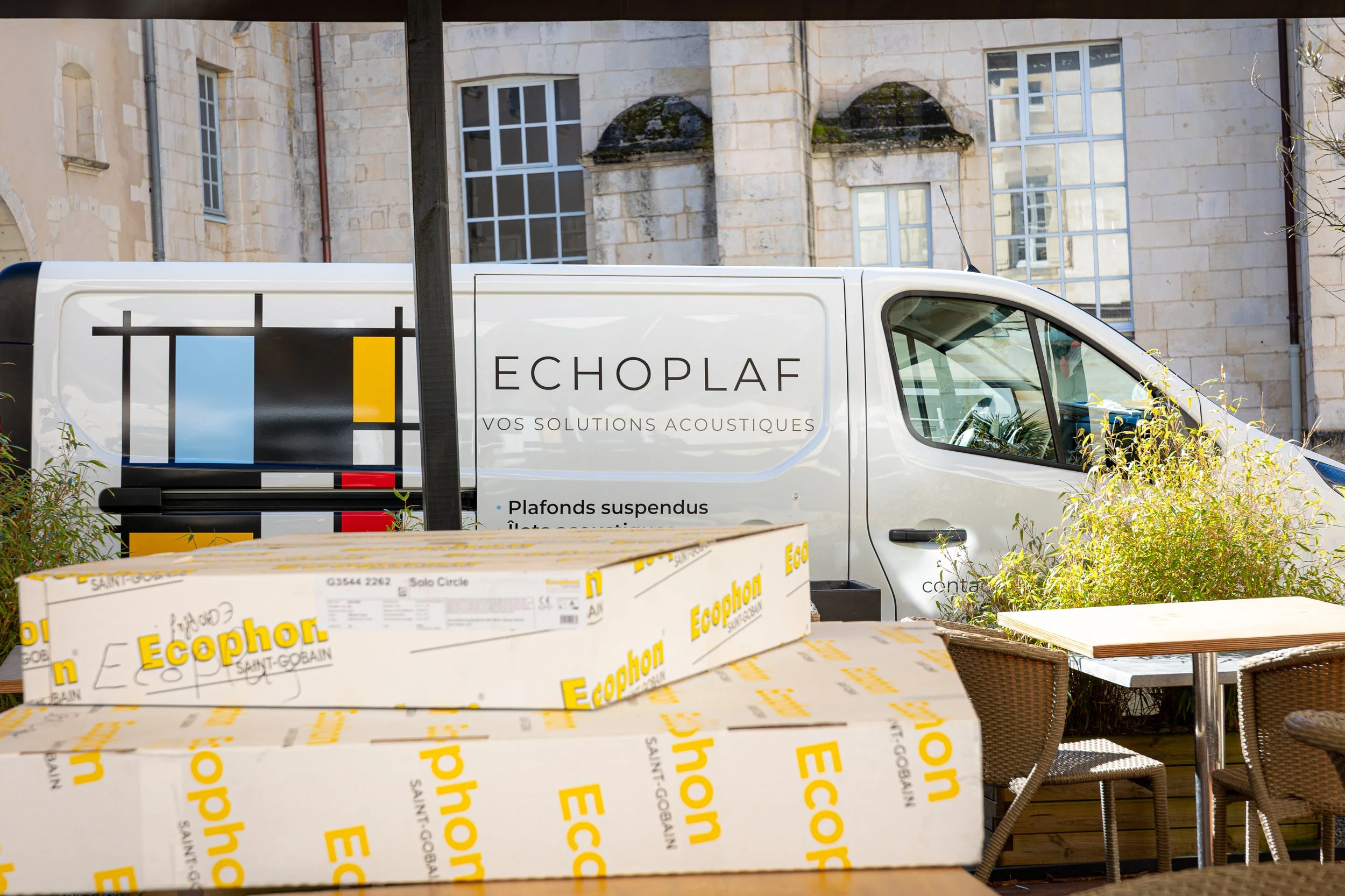 Photo de chantier : avec Echoplaf en Charente Maritime !