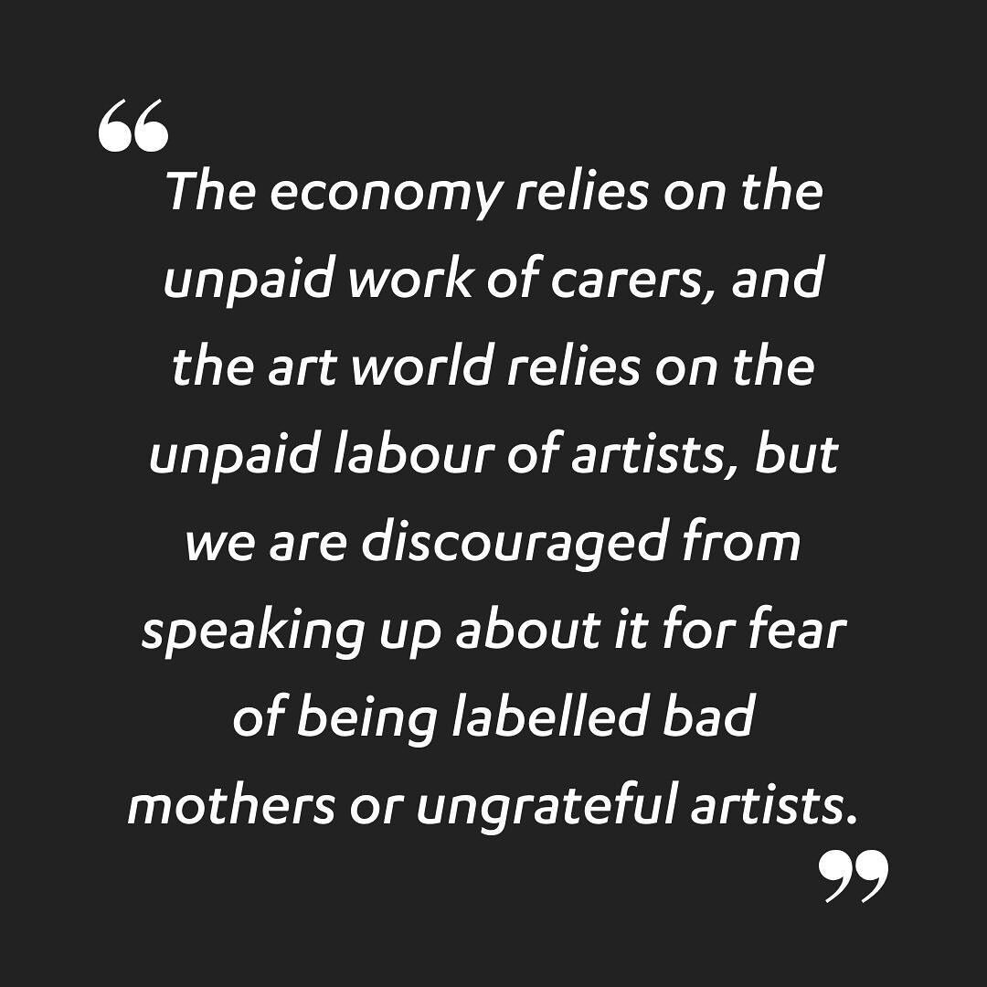 Thank you @axisweb for commissioning my piece &lsquo;We Can&rsquo;t Afford to Work for Love&rsquo; as part of a series of responses to the topic of artist exploitation.

You can read the full article, or listen to me read it aloud at the link in my b