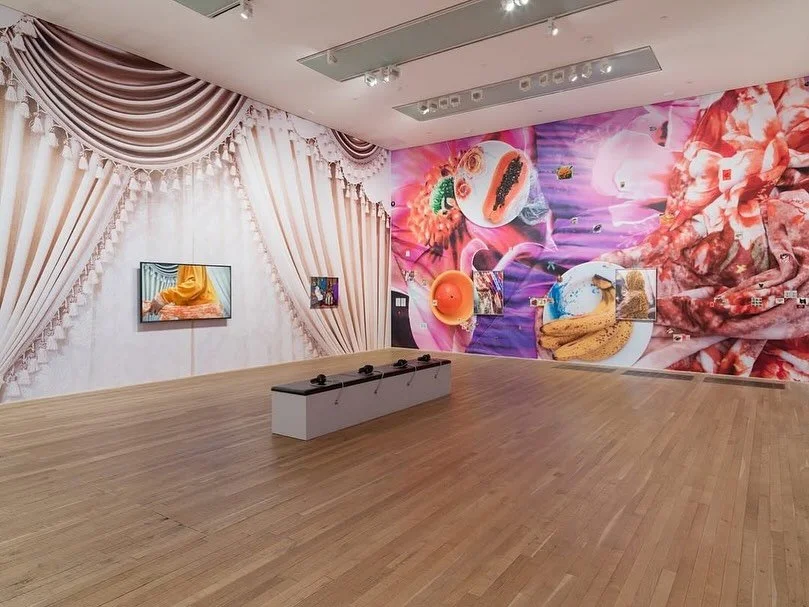 Another highlight was Farah Al Qasimi @frequentlyaskedquestion Artist Room @tate modern. 
Ooh it was a good room 💕

.
.
.
.
#TateModern #London #farahalqasimi #photographer #installation #artinspir&eacute; #womenartists #londonartexhibition #collage