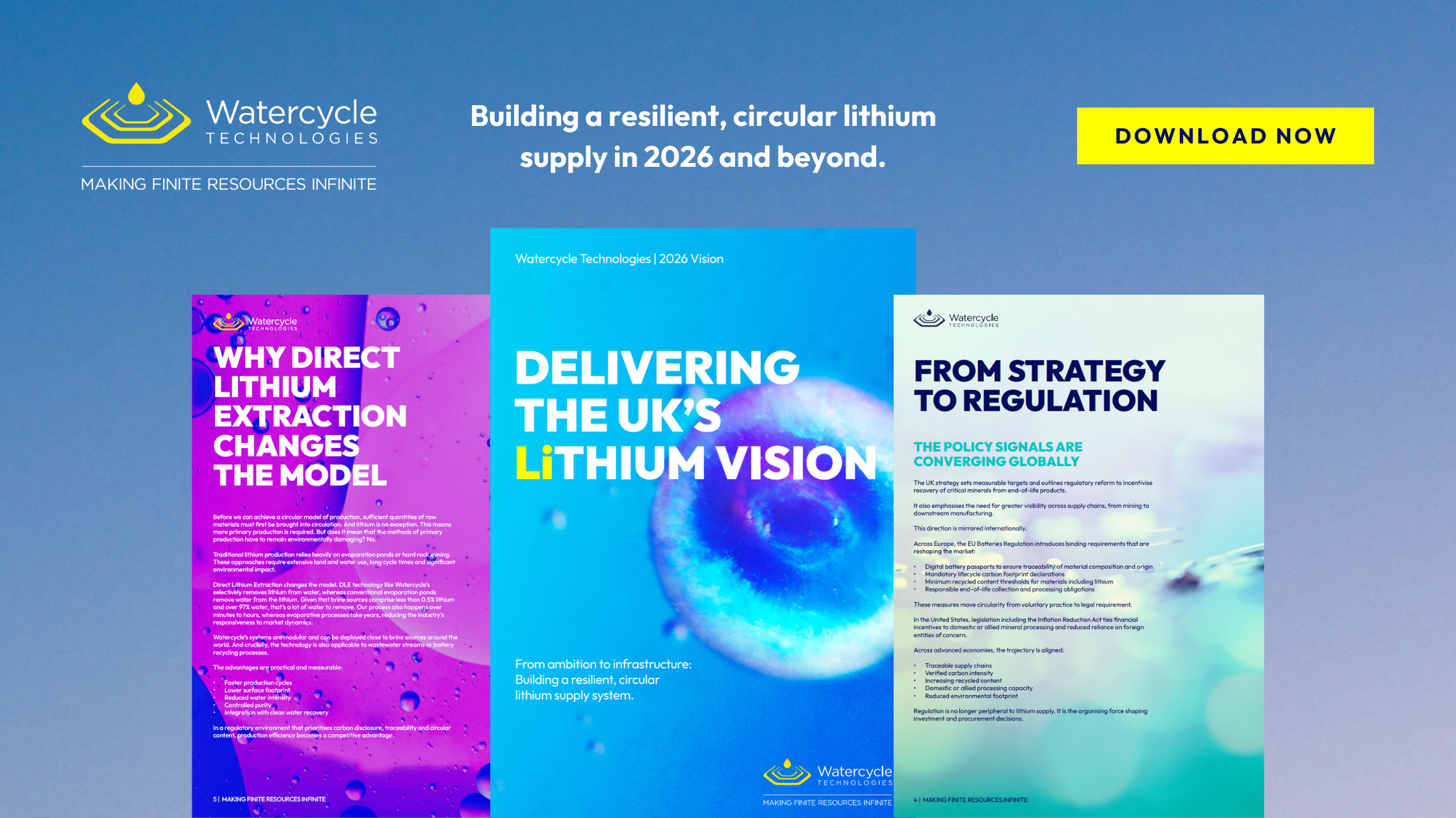 Read Our Latest Report: Delivering the UK’s Lithium Vision — Watercycle ...