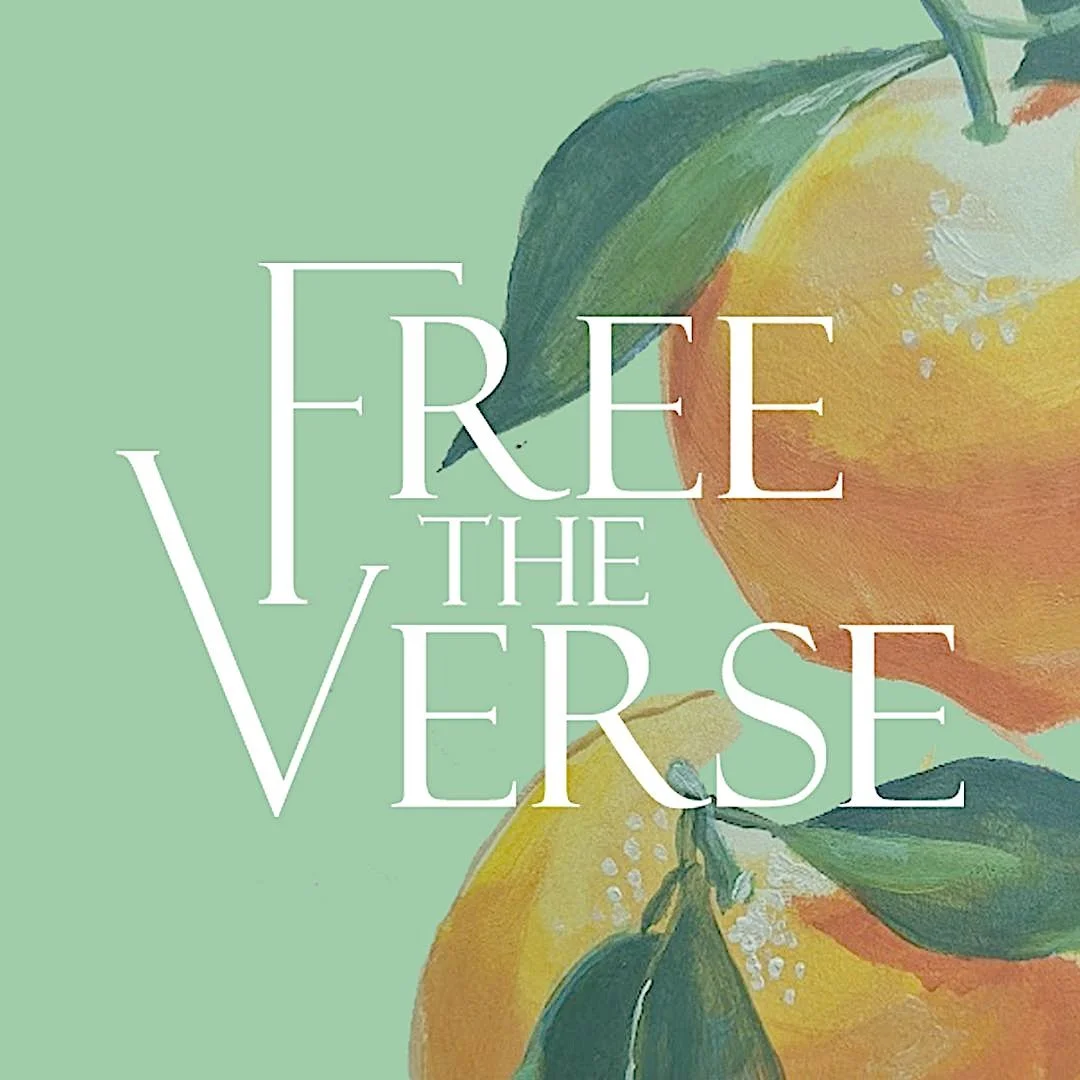 A watercolor painting of an orange with two green leaves attached to a small branch.